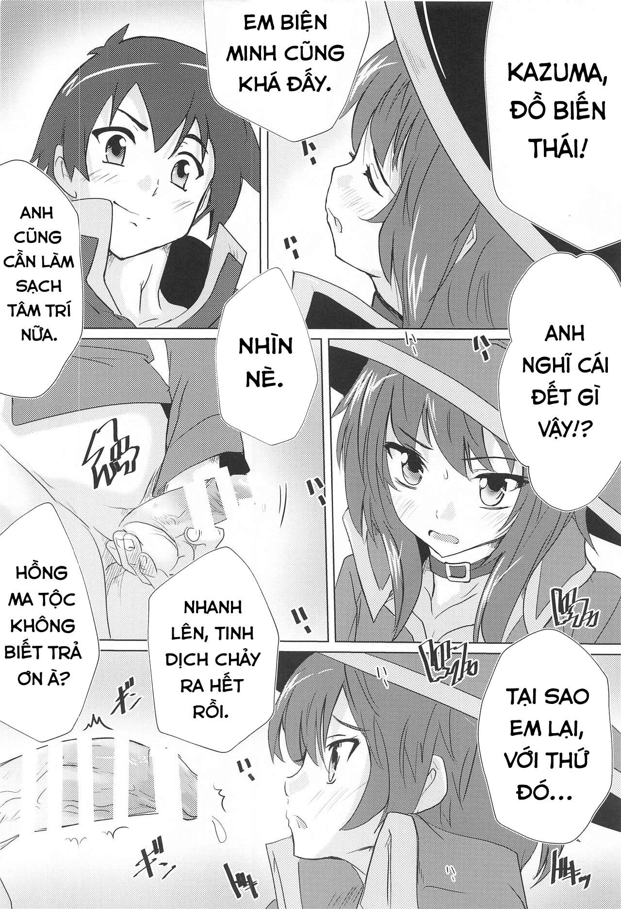 Đọc truyện hentai Cuộc sống thường nhật của Megumin - Oneshot