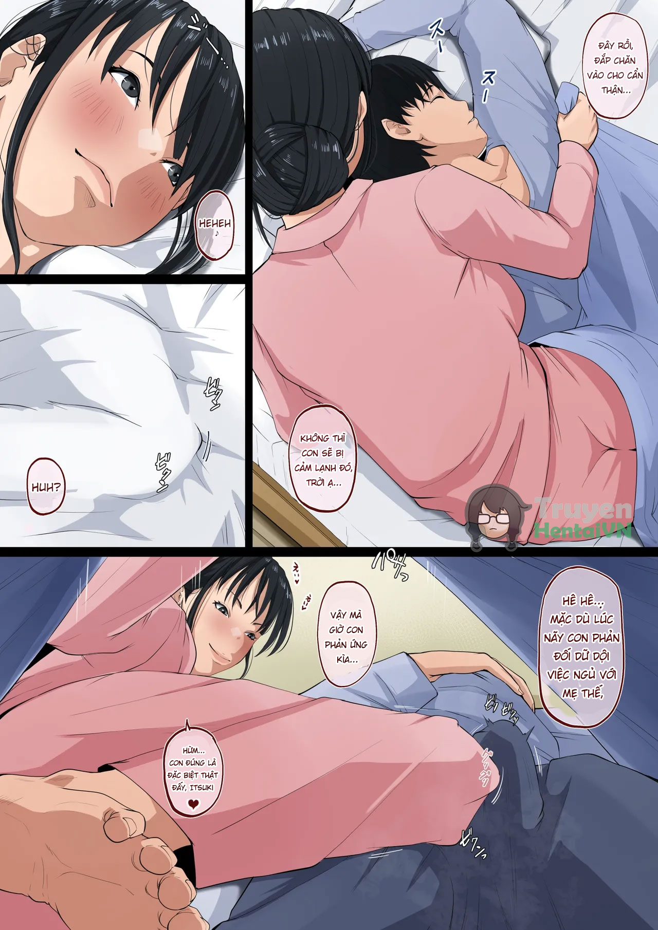 Đọc truyện hentai Kaa-san wa Boku no Koto ga Suki Sugiru!! - Oneshot