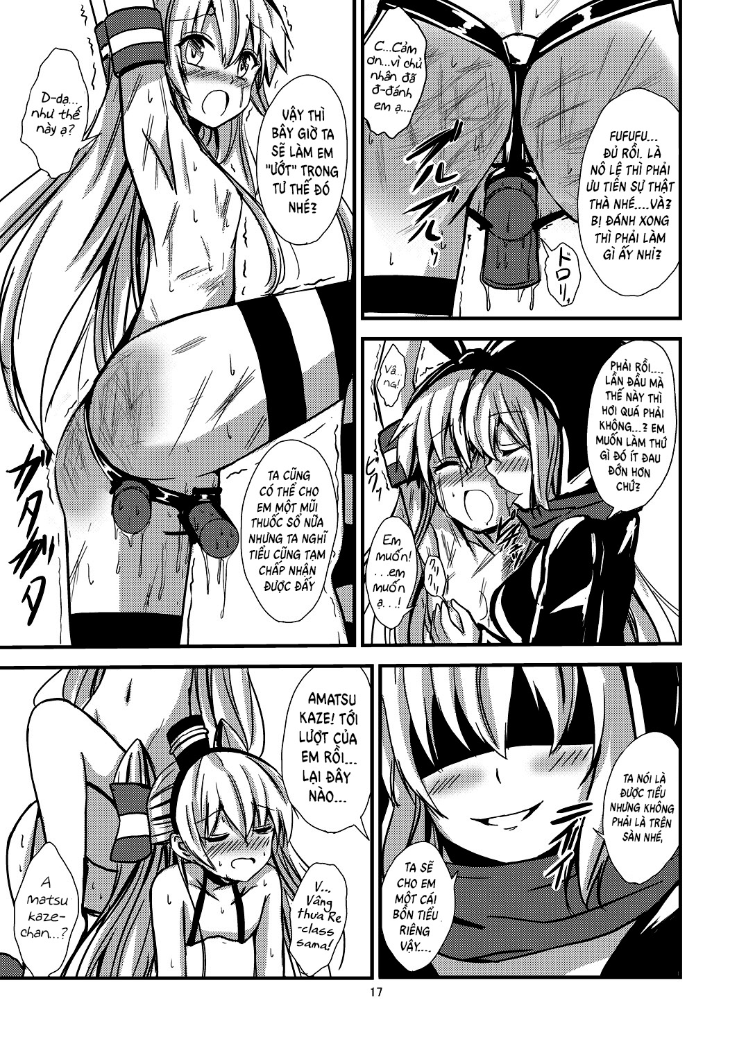 Đọc truyện hentai Kuubo Wo-Kyuu-chan no Shimakaze Yuri Dorei Choukyou~Senkan Re-Kyuu no Shucchou SM Choukyou Hen~ - Oneshot