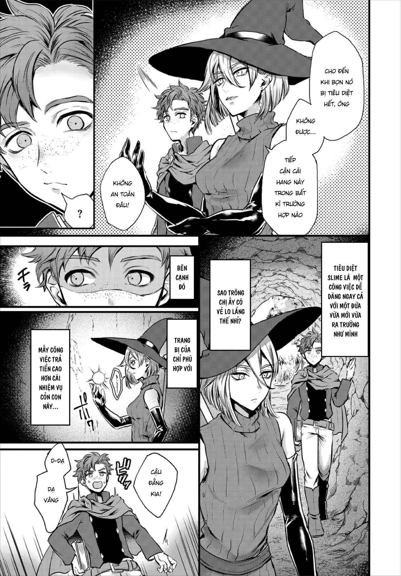 Đọc truyện hentai Cuộc săn slime cùng chị gái quyến rũ - Oneshot