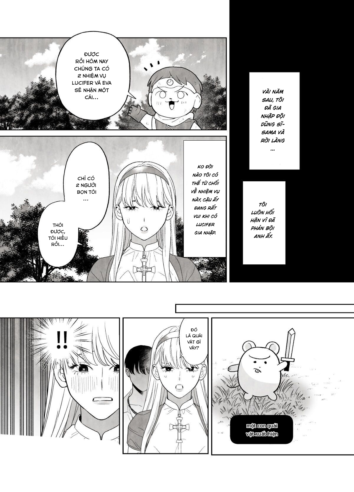 Đọc truyện hentai Nữ tu phạm luật làng với con rắn - Oneshot