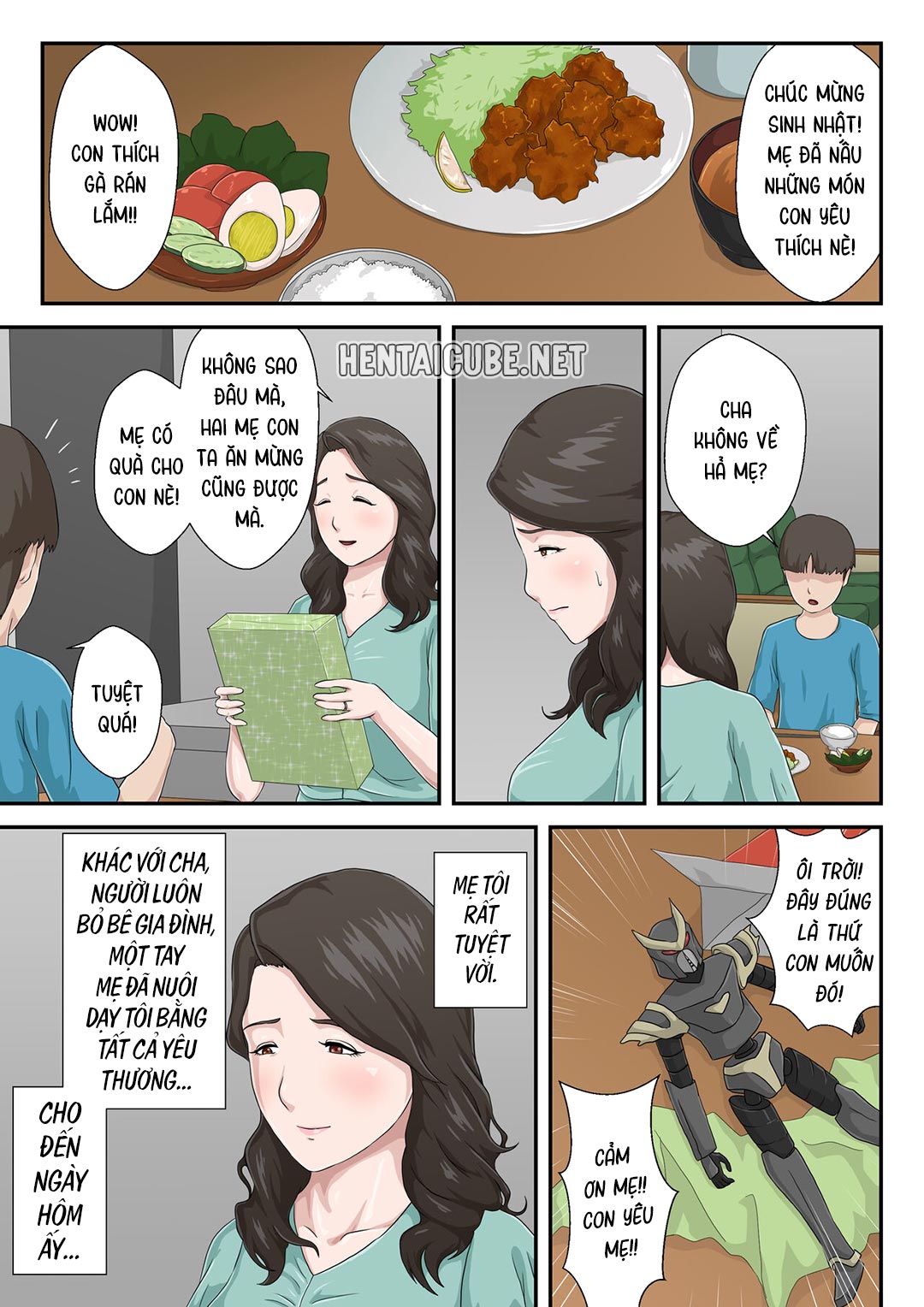 Đọc truyện hentai Biến mẹ thành người nội trợ khỏa thân - Chap 1