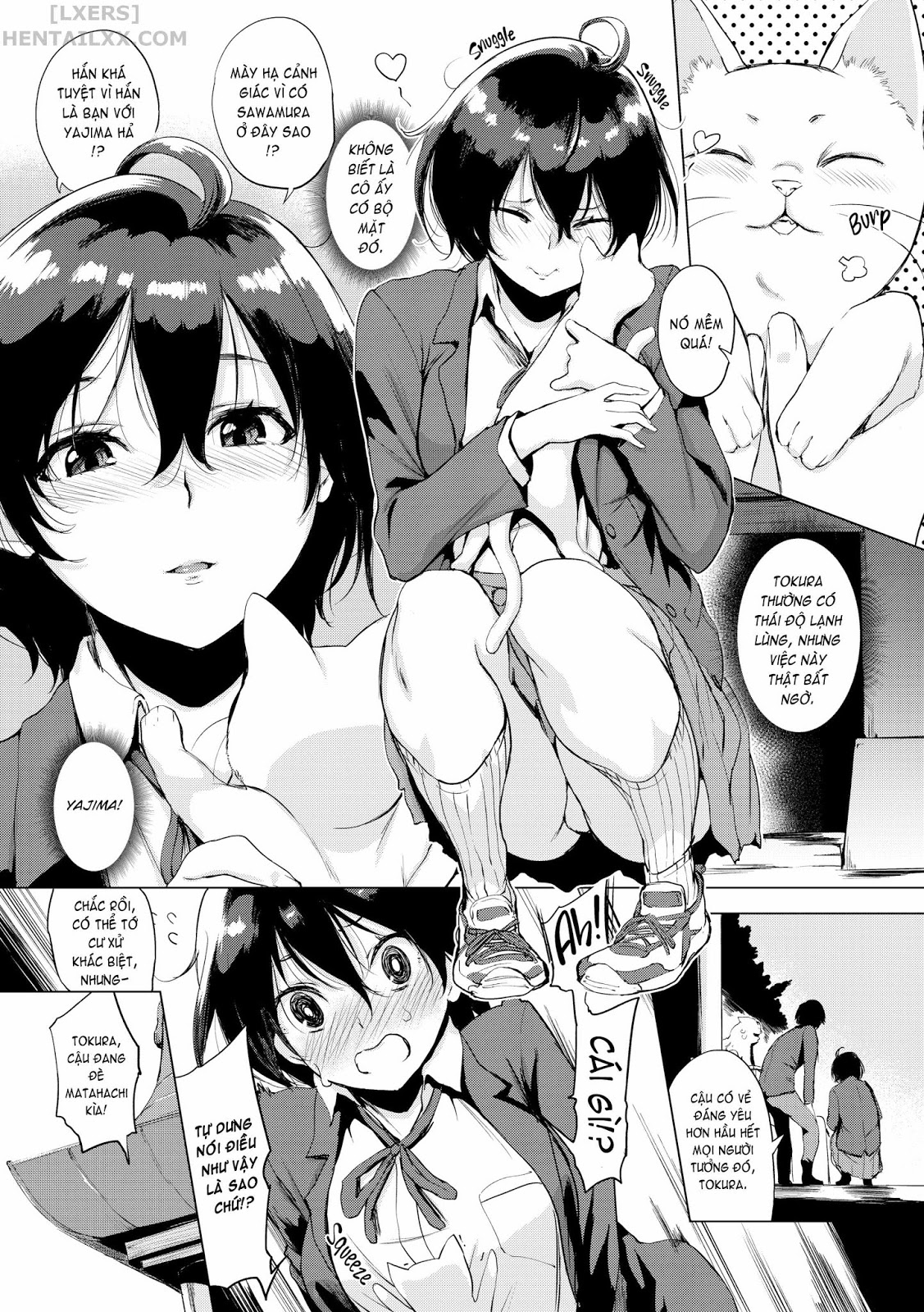 Đọc truyện hentai Half-Ripe Cherry - Chap 3 - Tokura-san Loves Cats!