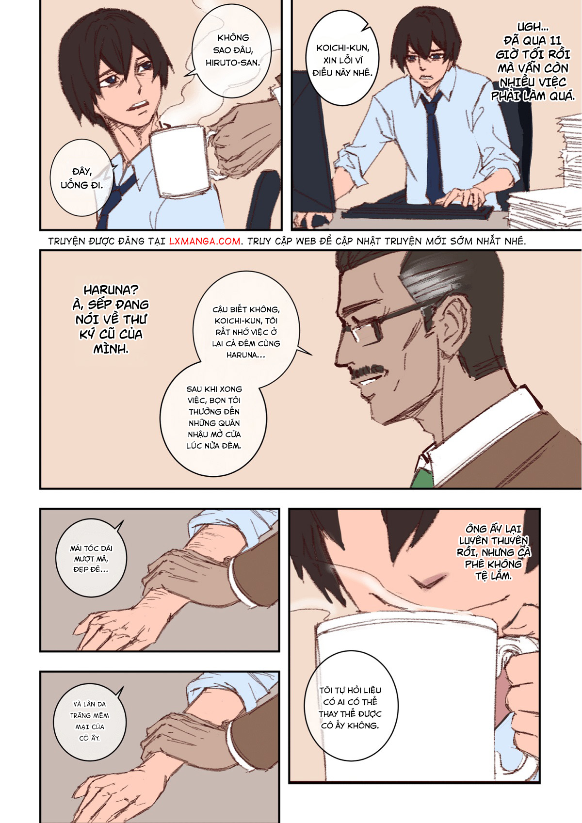 Đọc truyện hentai Thay thế thư ký - Oneshot