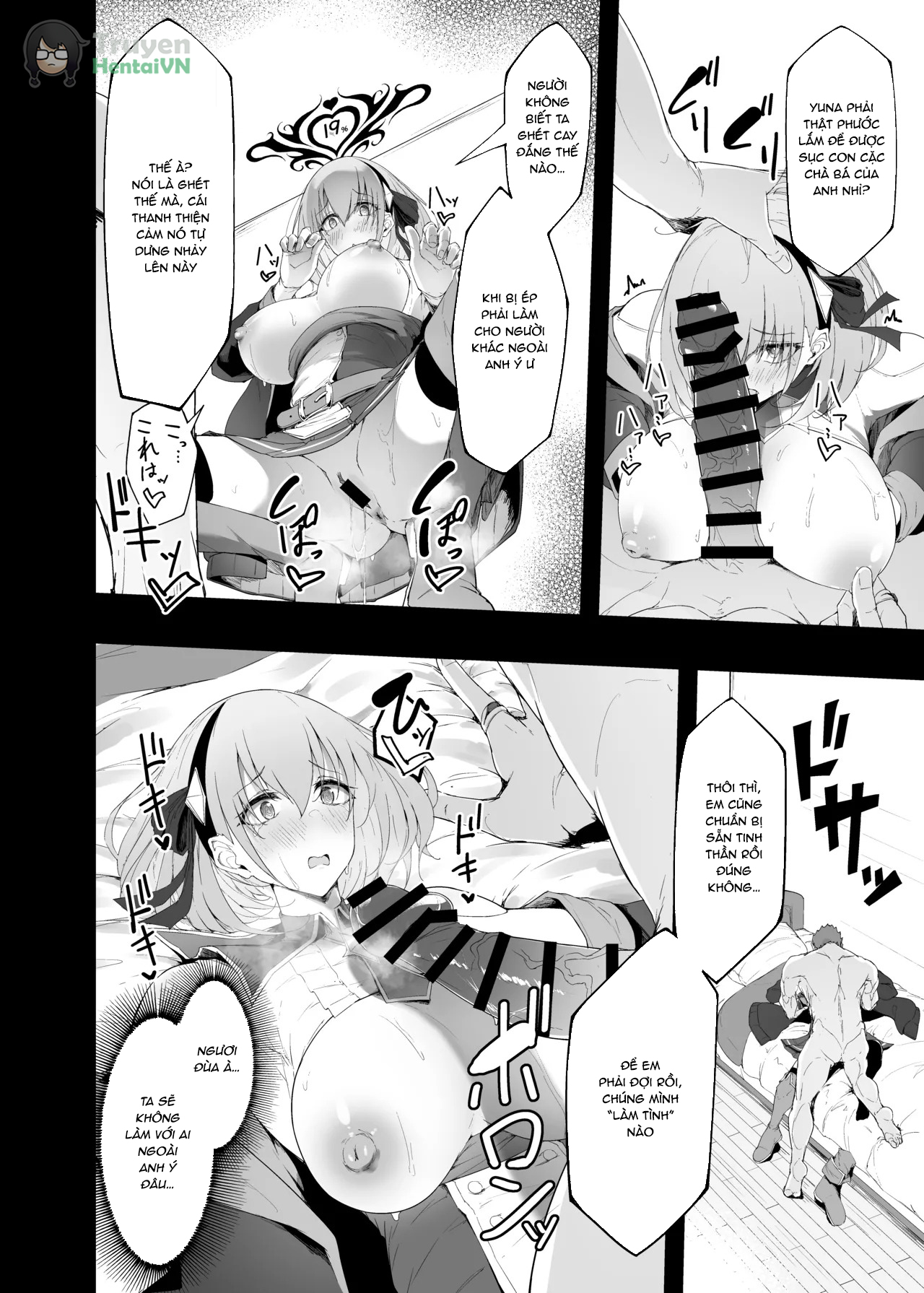 Đọc truyện hentai Yuusha no Kanojo wa NTR reru - Oneshot