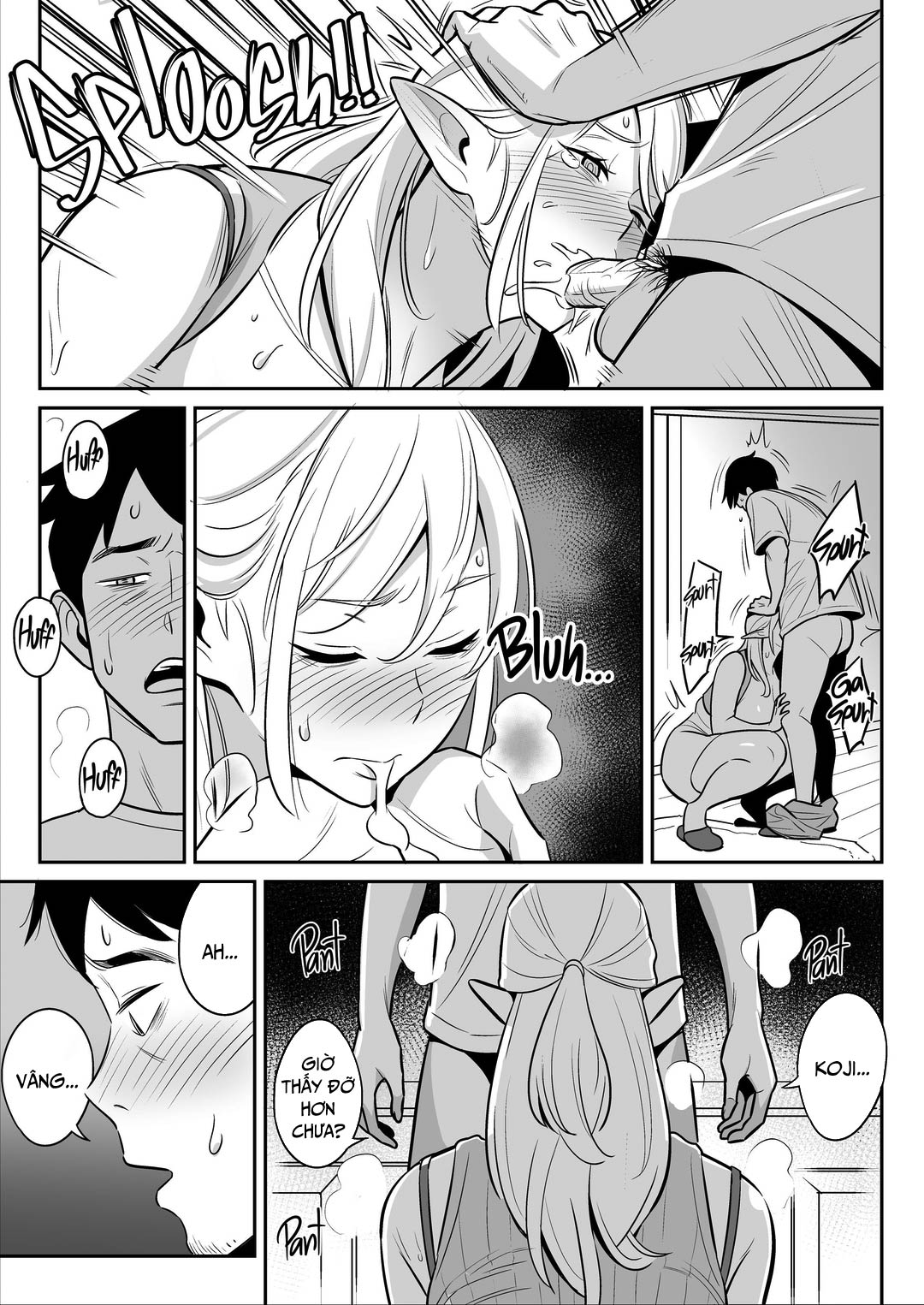 Đọc truyện hentai Ham muốn thím elf của tôi bùng nổ - Oneshot