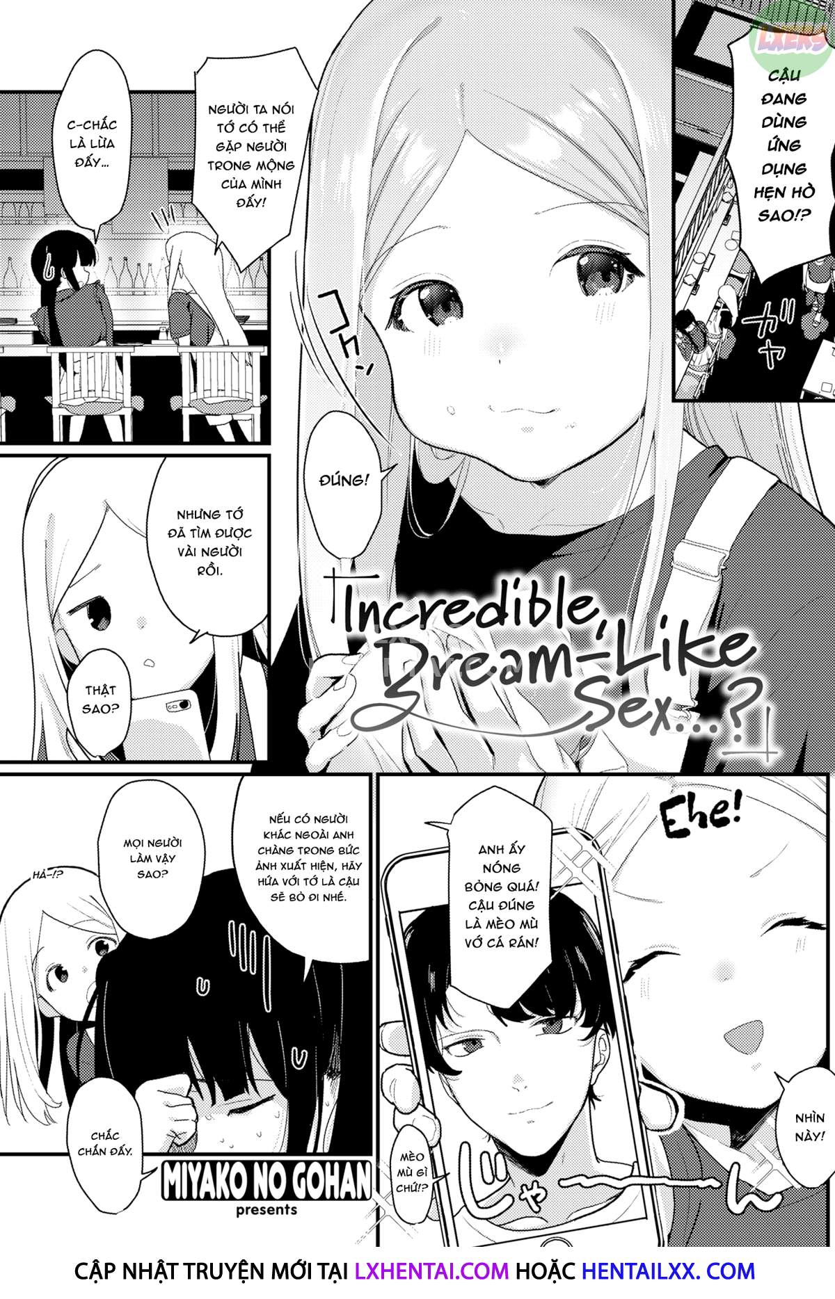 Đọc truyện hentai Không Tin Được, Tình Dục Như Mơ - Oneshot