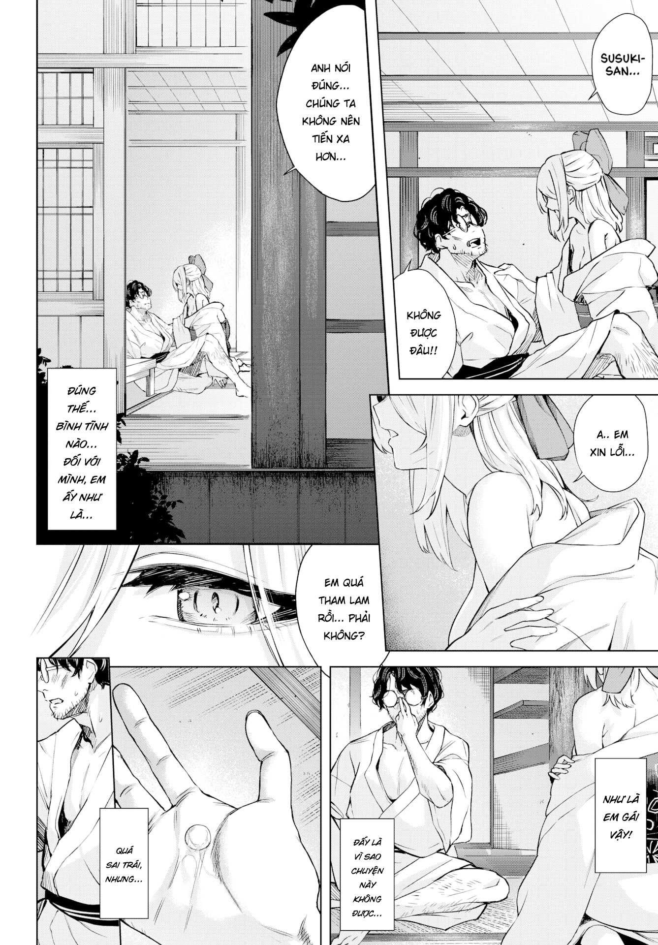 Đọc truyện hentai Sắc chi dành dành cô bé buồn - Oneshot