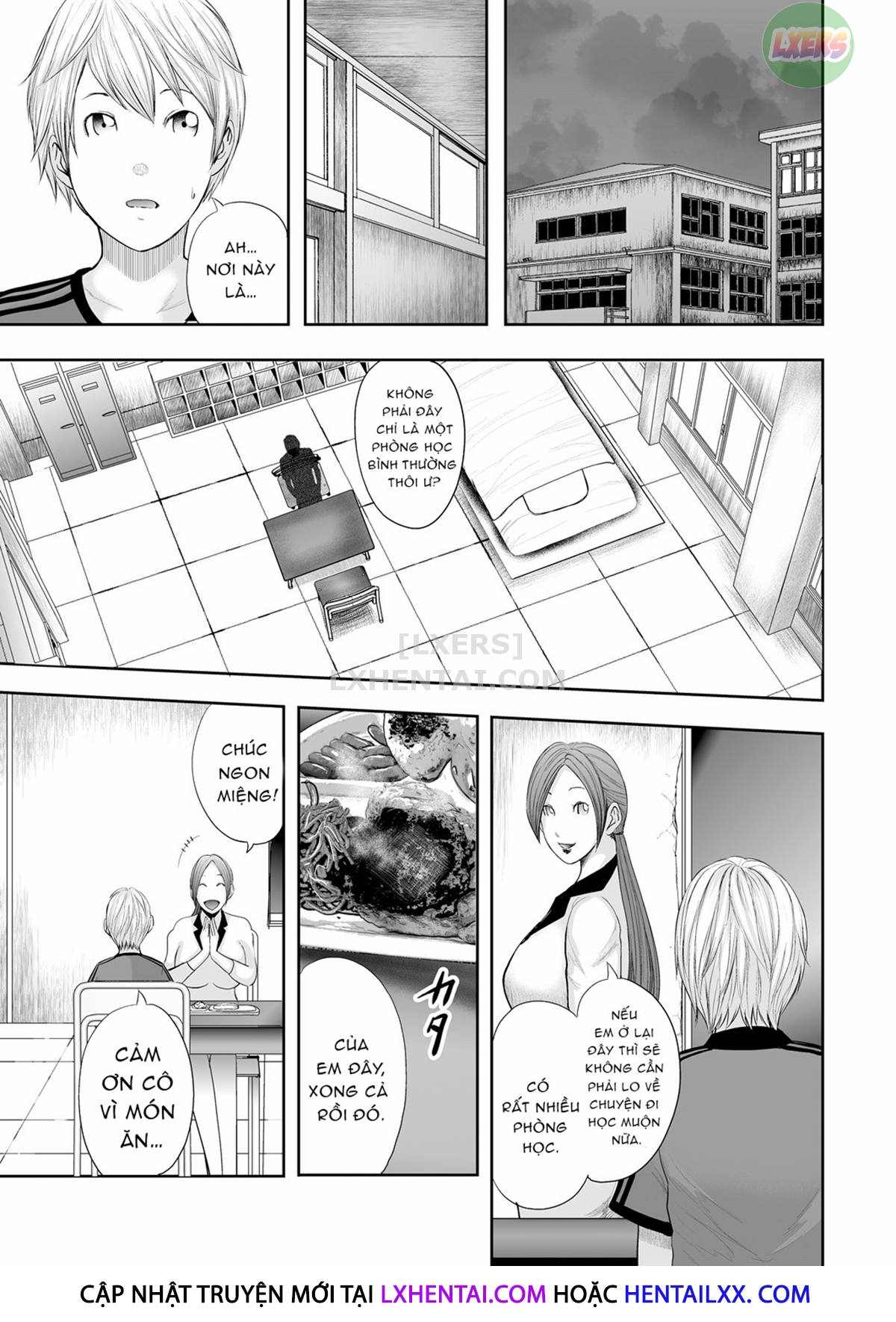 Đọc truyện hentai Jokyoshi Go-nin to Boku 1-ri - Chap 2 - Oral sex