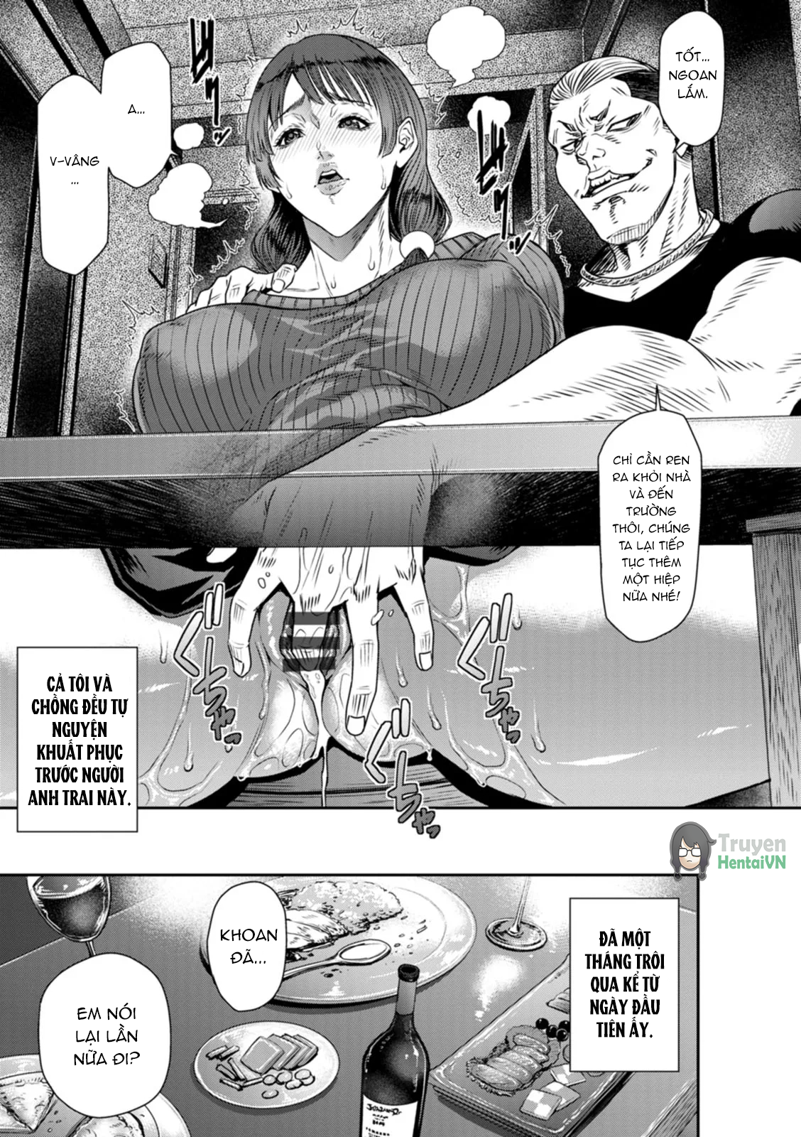 Đọc truyện hentai Gikei ni Dakarete Mesu ni Naru I To Be Embraced by My Brother-in-Law and Turned into His Breeding Bitch (Waisetsu Box - Obscene Box) - Oneshot