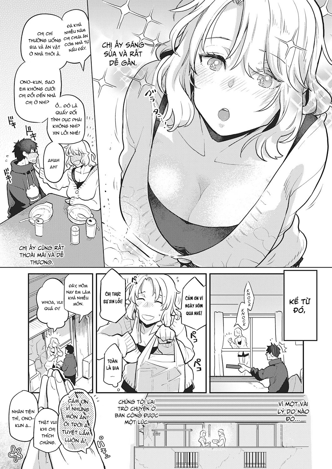 Đọc truyện hentai Cô nàng OL-san phòng bên!!! - Oneshot