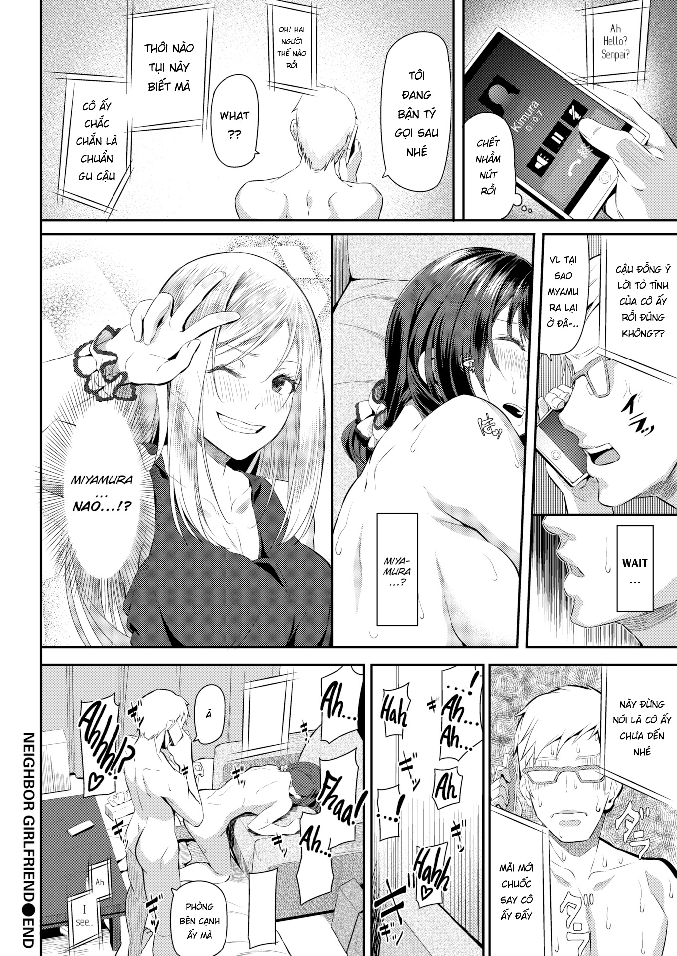 Đọc truyện hentai Neighbor Girlfriend - Oneshot