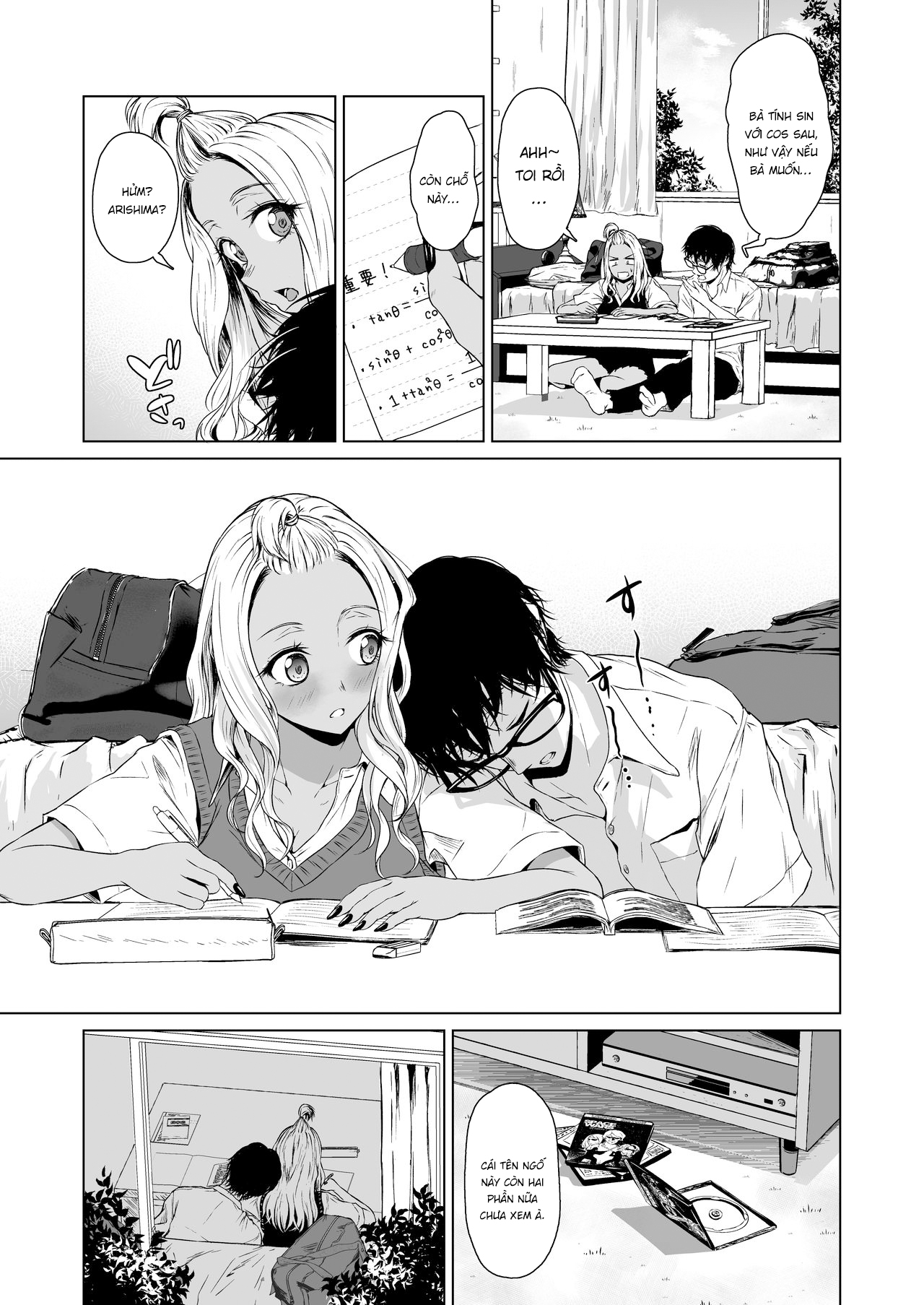 Đọc truyện hentai Một tuần dài tìm hiểu nhau của cô nàng gyaru và anh chàng nhát gái - Chap 1