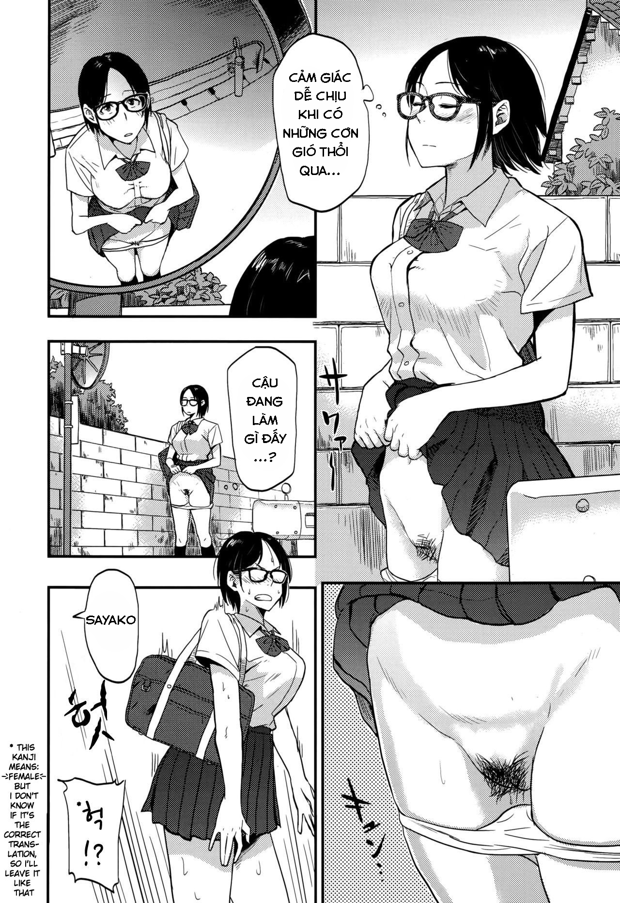 Đọc truyện hentai Sayako at the Bus Stop - Oneshot