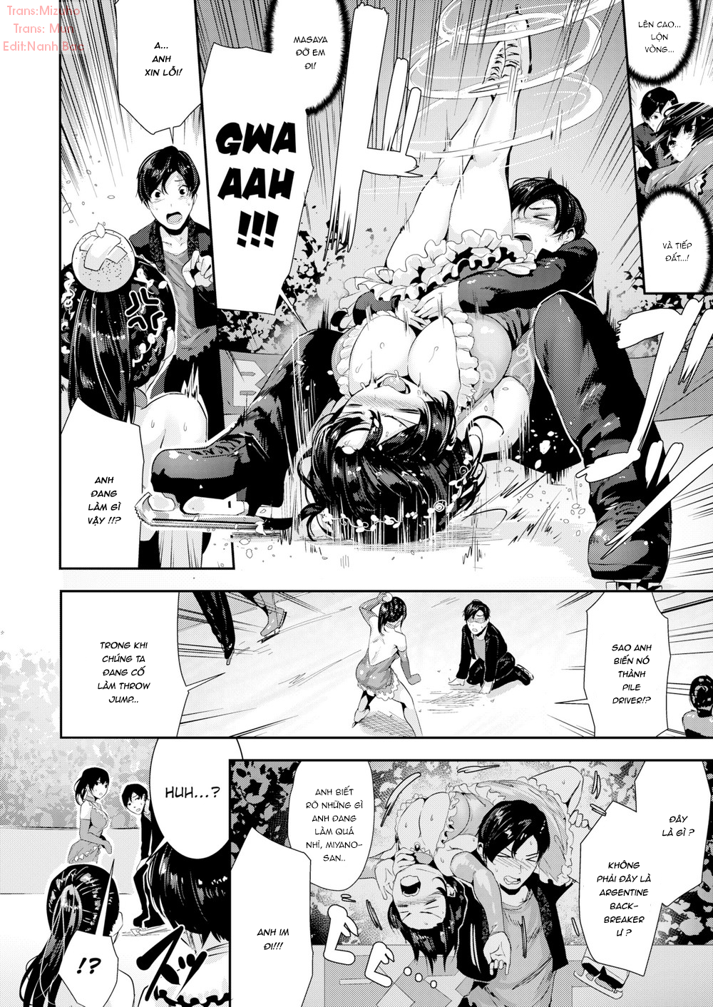 Đọc truyện hentai Milky Time (Trọn bộ) - Chap 1: Bitch on the Beach & Princess on Ice