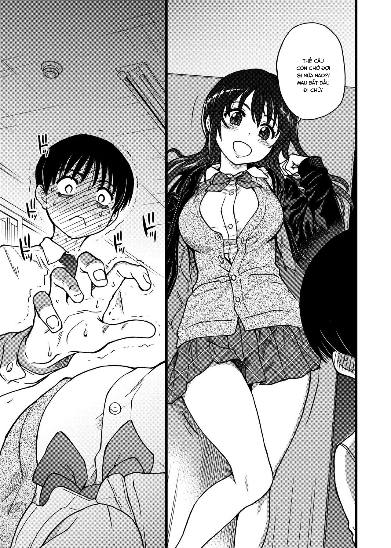 Đọc truyện hentai Please! Freeze! Please! - Chap 3.1