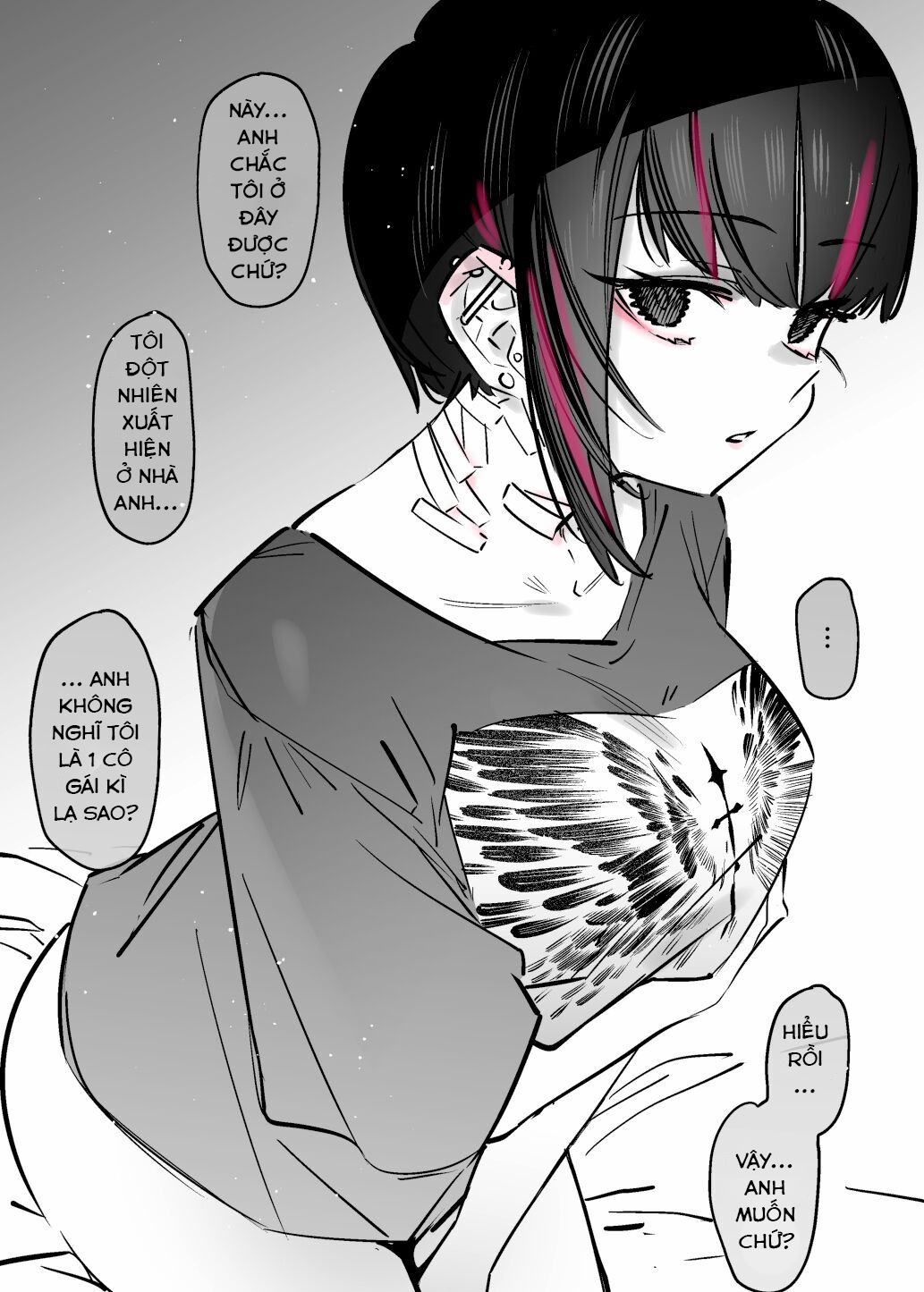 Đọc truyện hentai Cô gái quyến rũ nhưng sẽ làm tôi sa đọa nếu hẹn hò với cô ấy. - Chap 1