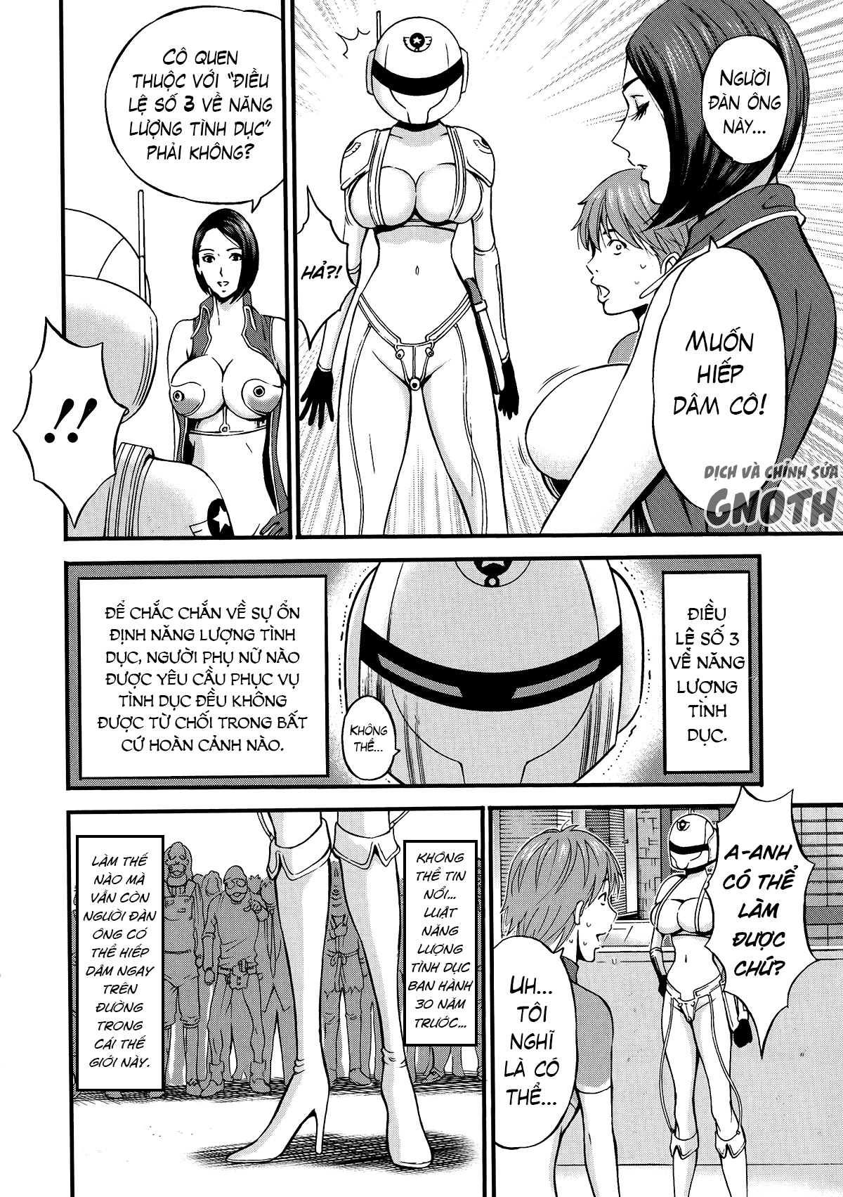 Đọc truyện hentai The Otaku In 2200 A.D - Chap 3