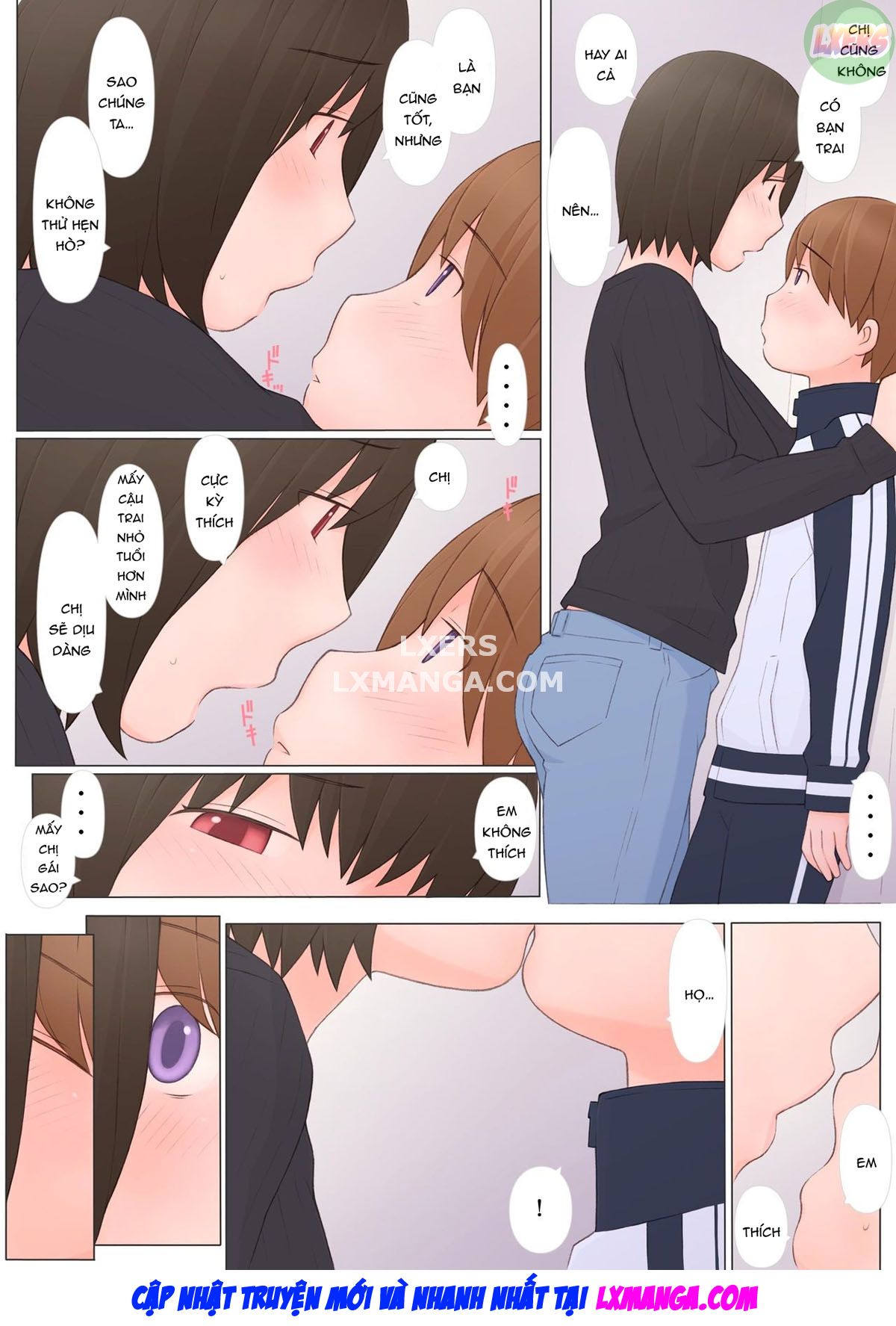 Đọc truyện hentai Bị quyến rũ bởi Onee-San - Oneshot