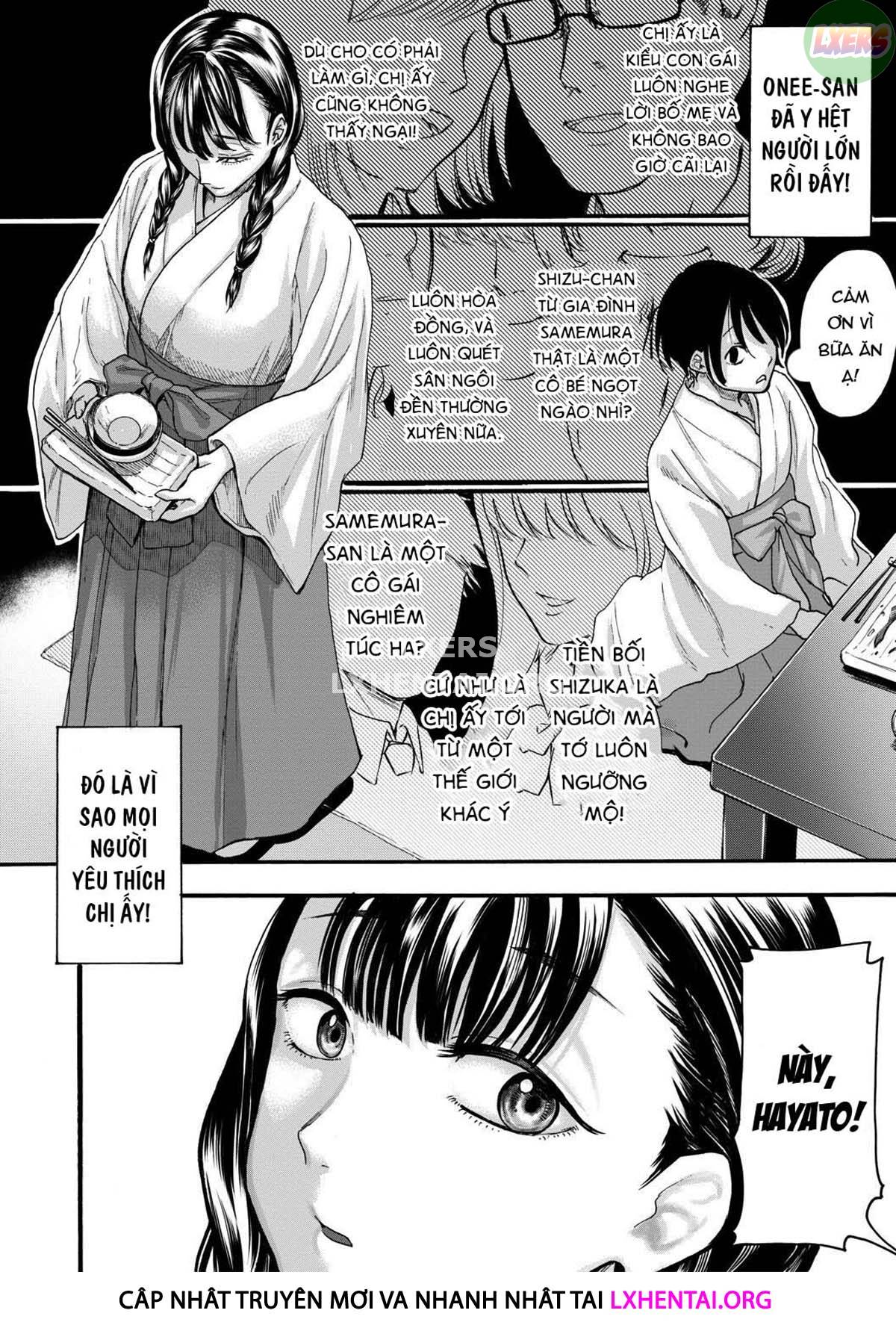 Đọc truyện hentai Cái lỗ thân mật của chị gái và anh trai - Chap 4
