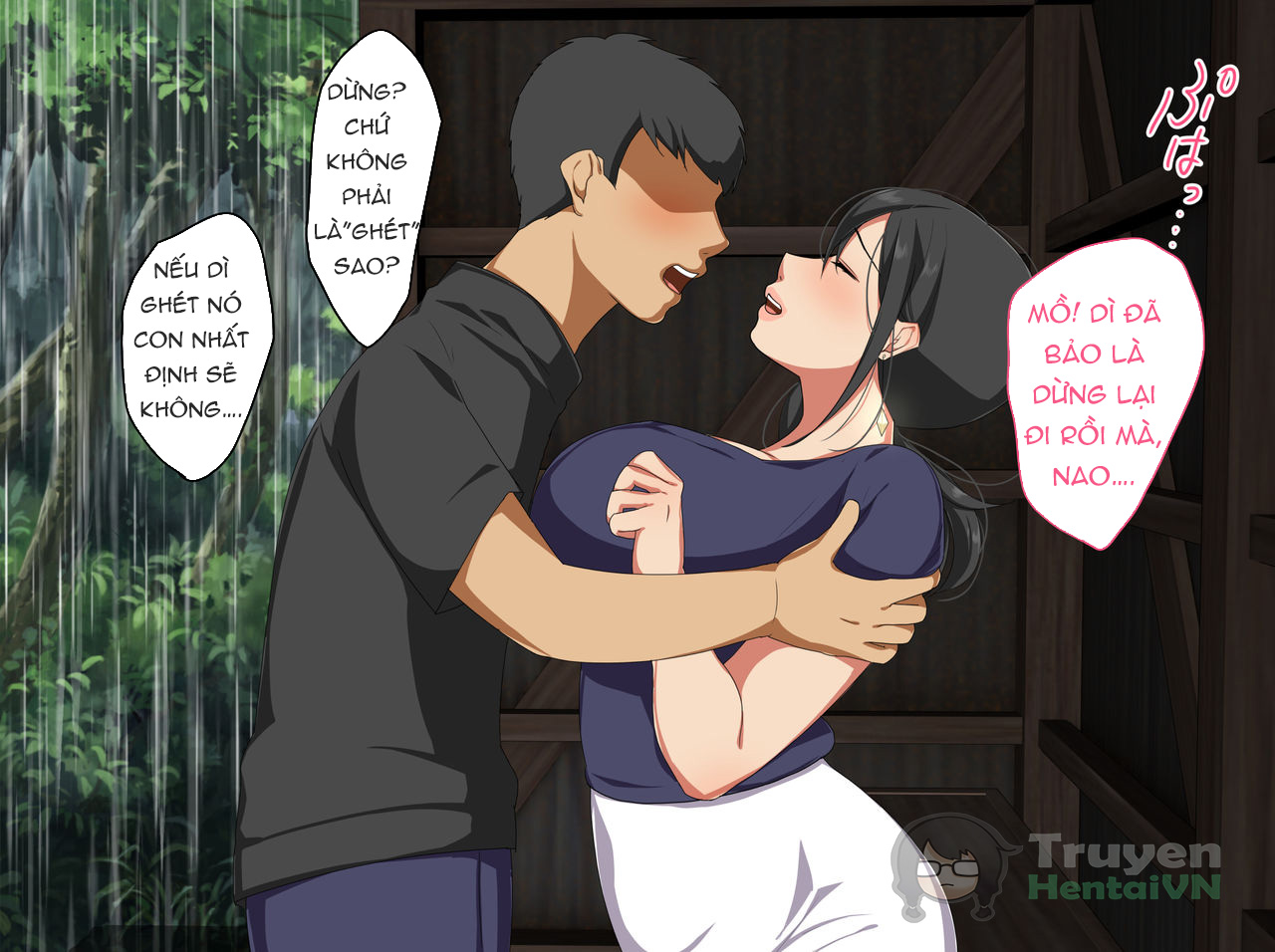 Đọc truyện hentai Secret summer vacation of aunt and me - Oneshot