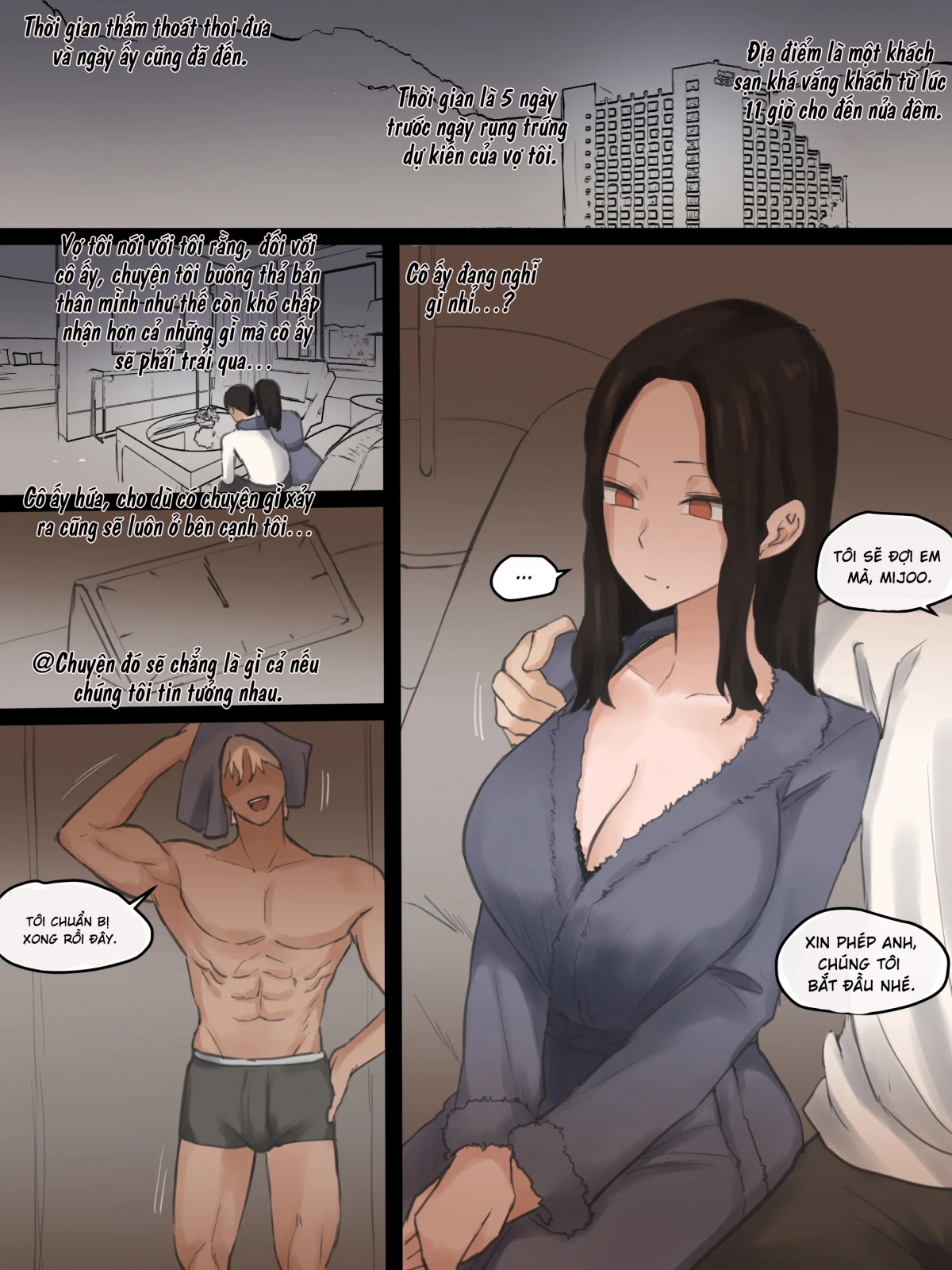 Đọc truyện hentai Nghi ngờ - Chap 1