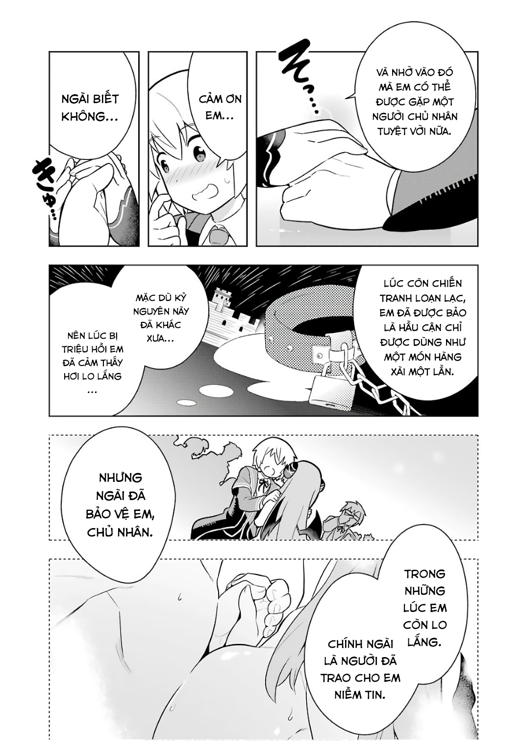 Đọc truyện hentai Tôi không có duyên với Bạch Ma Thuật, thế còn Hắc Ma Thuật thì sao? - Chap 5 [Buổi yến tiệc chào mừng!]