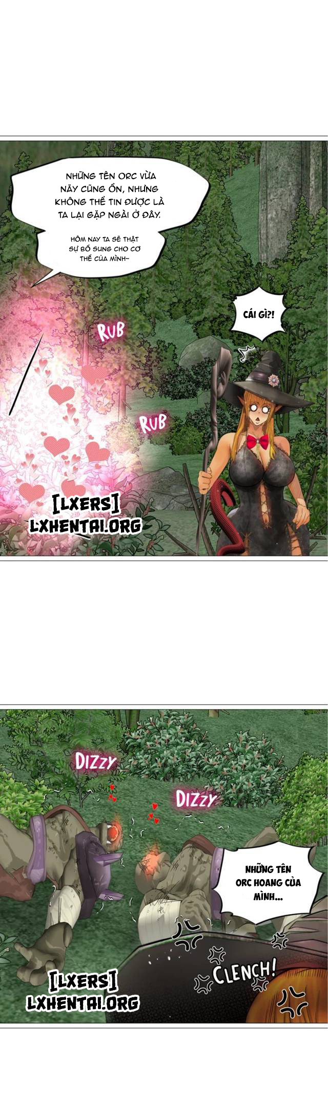 Đọc truyện hentai Nữ Hoàng Dark Elf Và Nô Lệ Orc - Chap 18