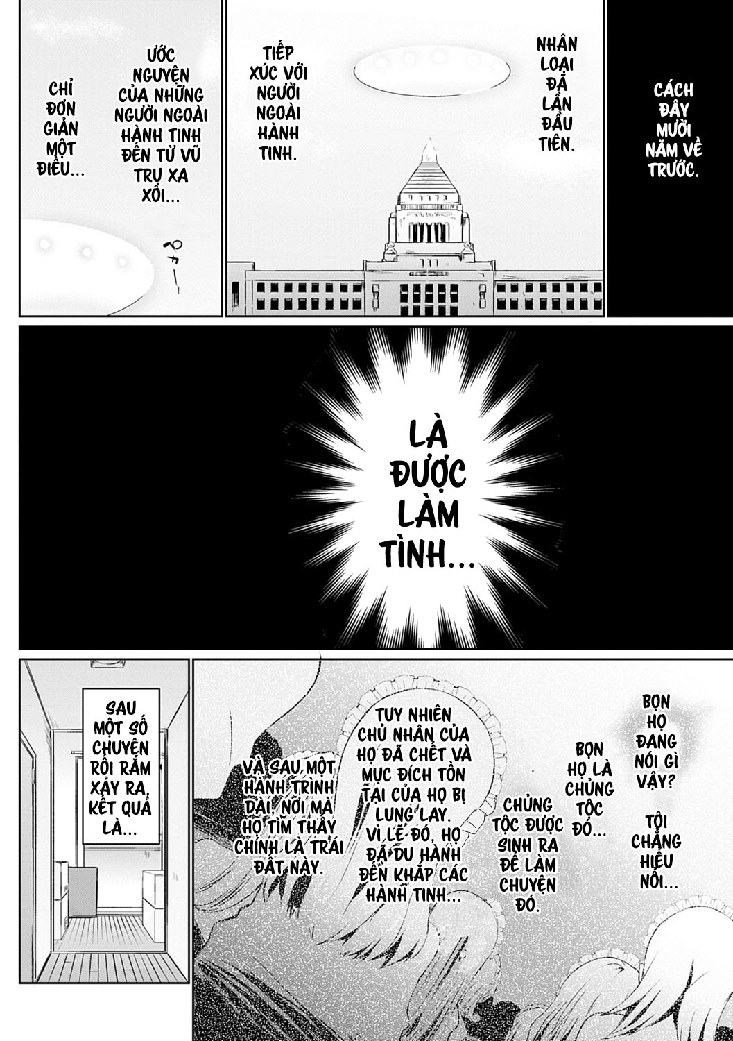 Đọc truyện hentai Chủng Tộc Làm Tình - Chap 1