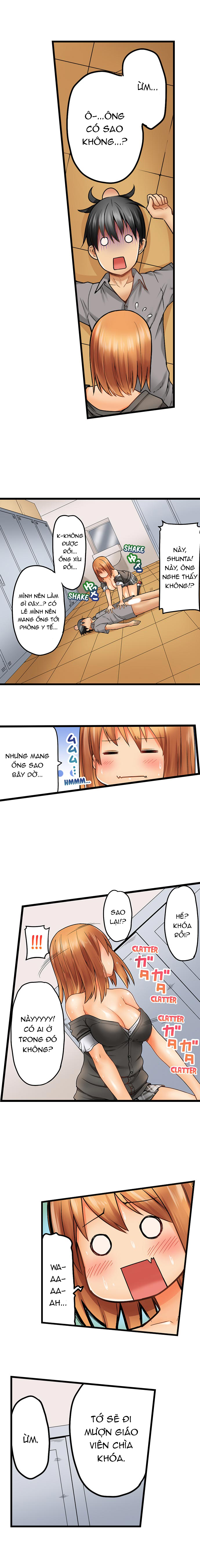 Đọc truyện hentai Trapped Sex in a Bucket - Chap 4