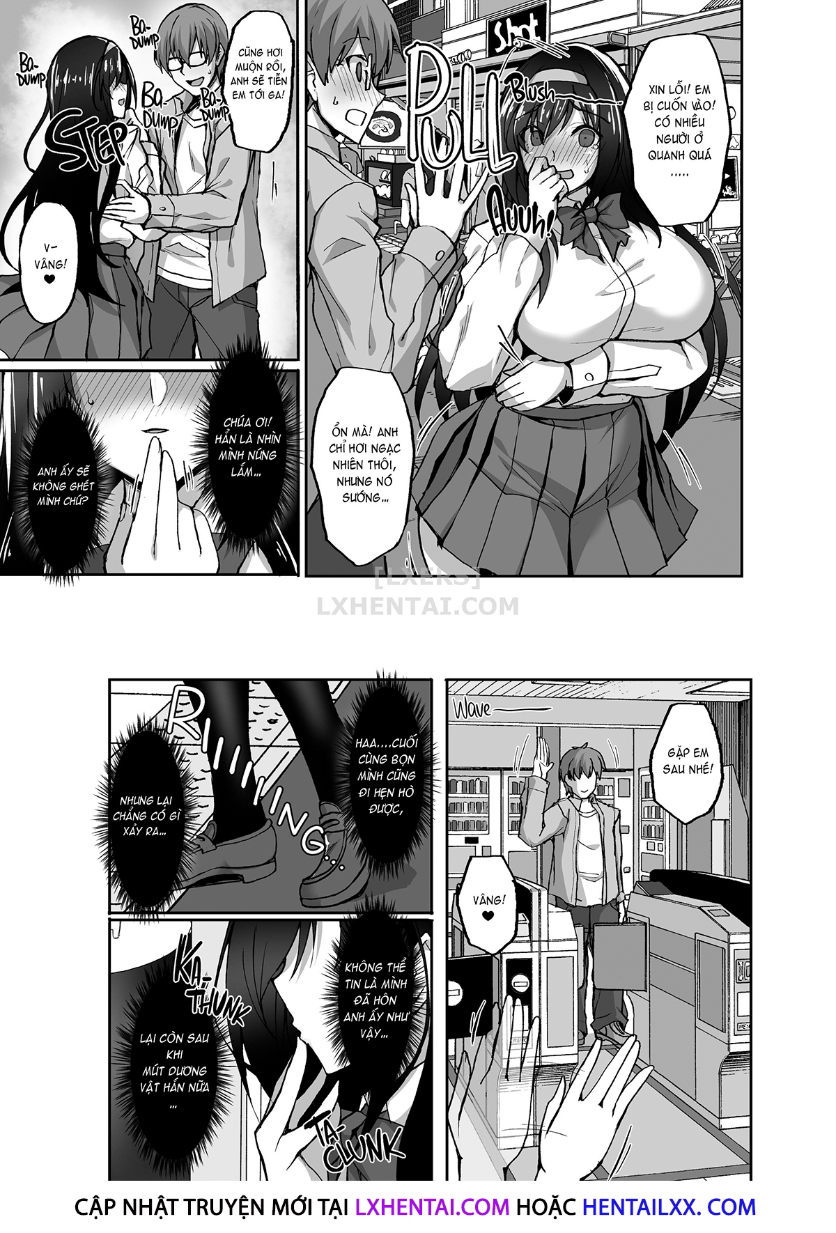 Đọc truyện hentai Netorare Kouhai Kanojo - Chap 2 - A Body in Heat, Abandoned to Pleasure