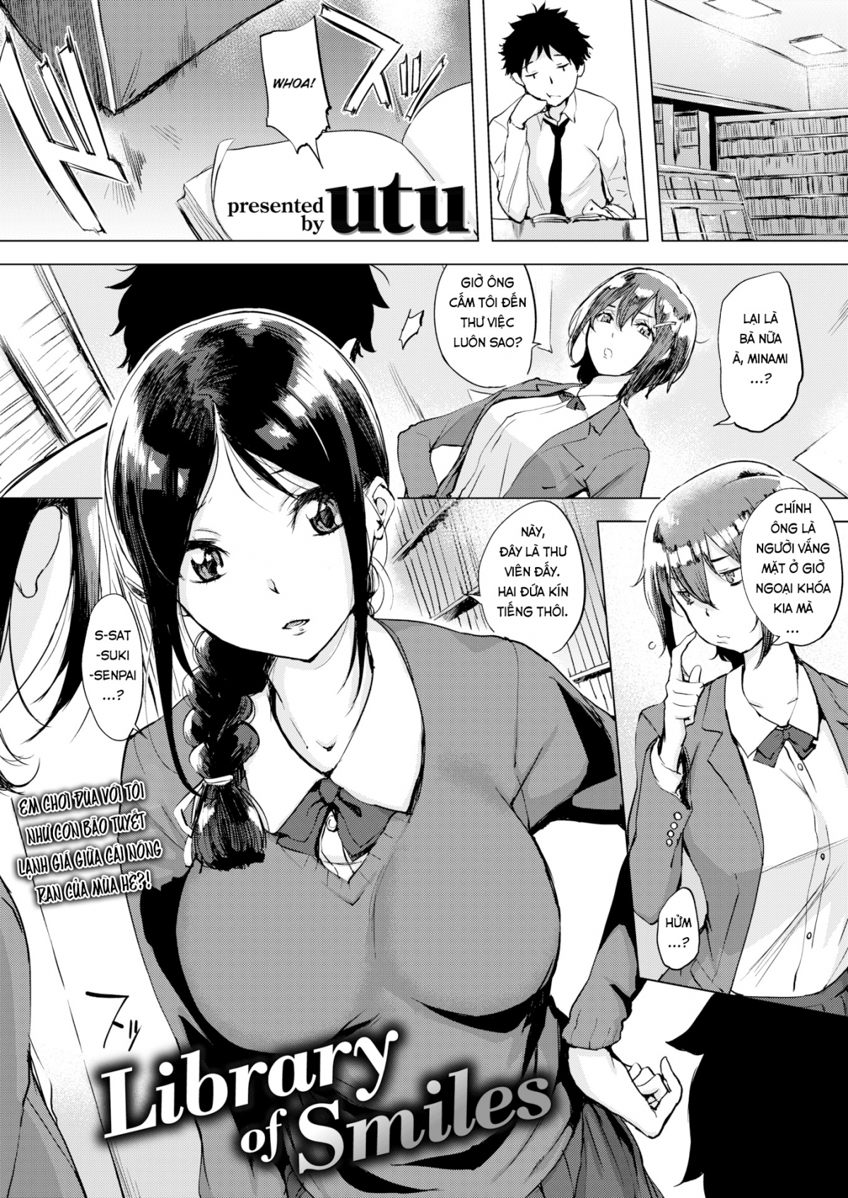 Đọc truyện hentai Thư Viện Của Những Nụ Cười - Oneshot