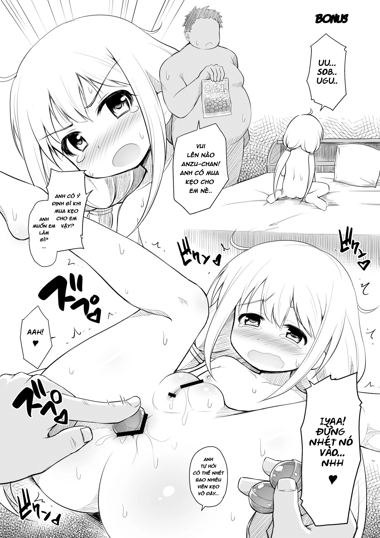 Đọc truyện hentai Tôi sẽ bắt cóc Anzu-chan về nhà - Oneshot
