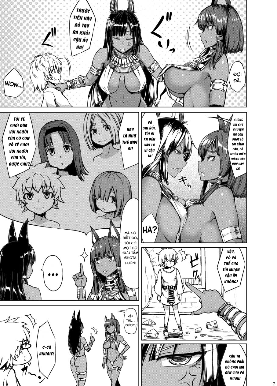 Đọc truyện hentai Bastet Kamisama to Anubis Kamisama - Oneshot