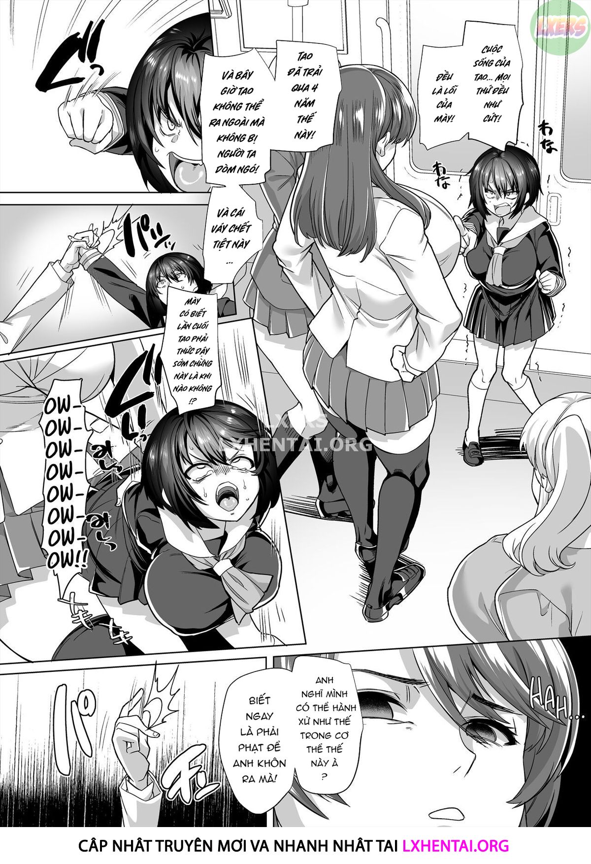 Đọc truyện hentai Fukushuu Senyou Sharyou Revenge Train - Oneshot