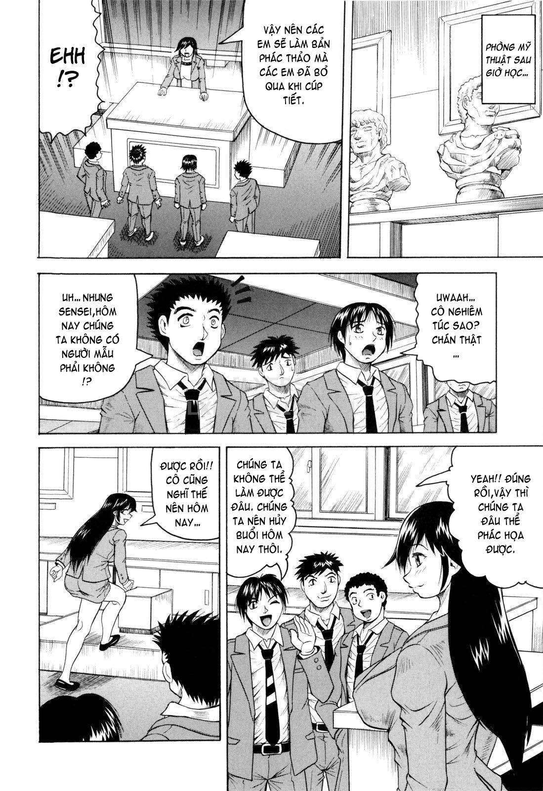 Đọc truyện hentai Sensei Ni Dashitee! - Chap 1