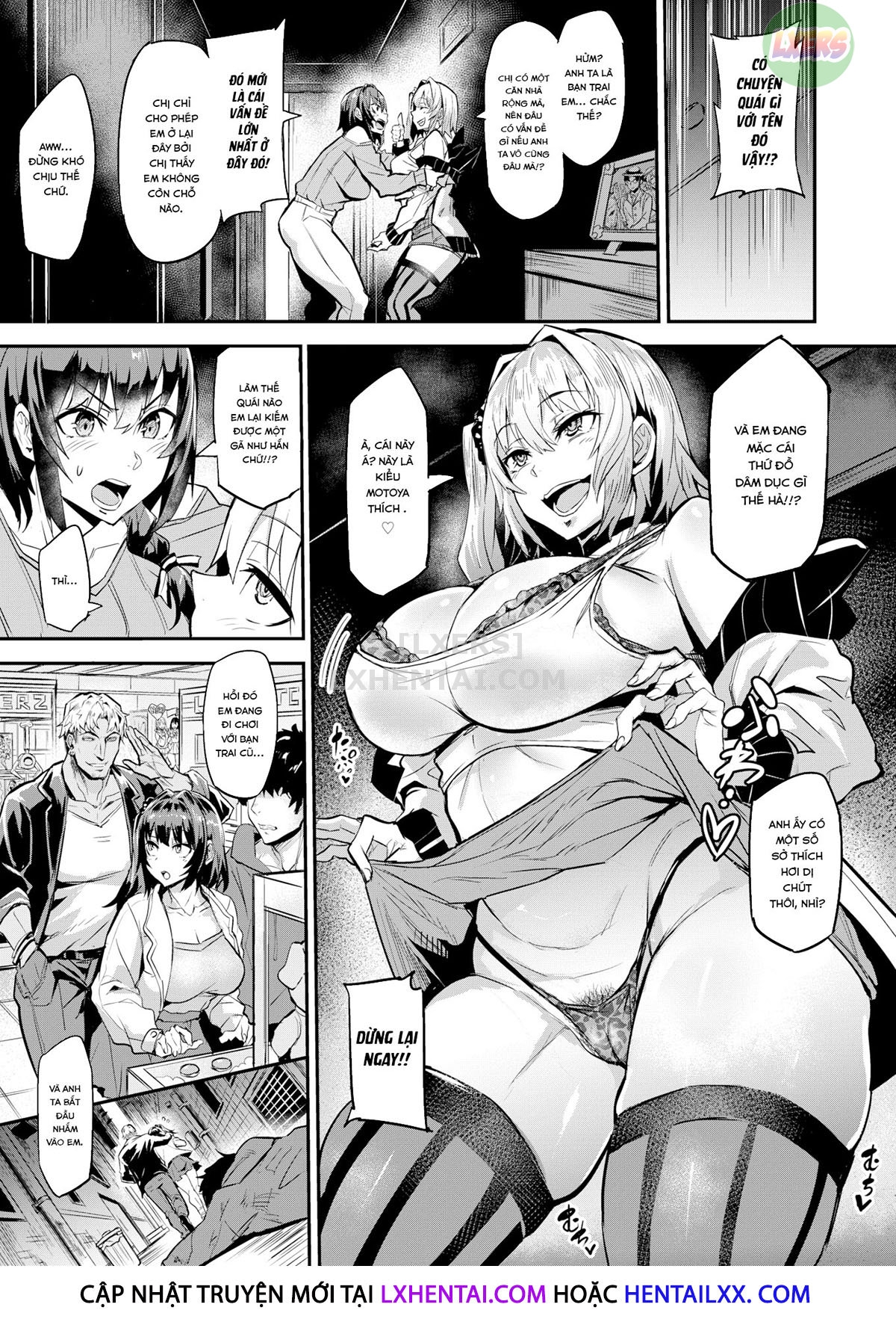 Đọc truyện hentai Hoán đổi kép - Chap 1