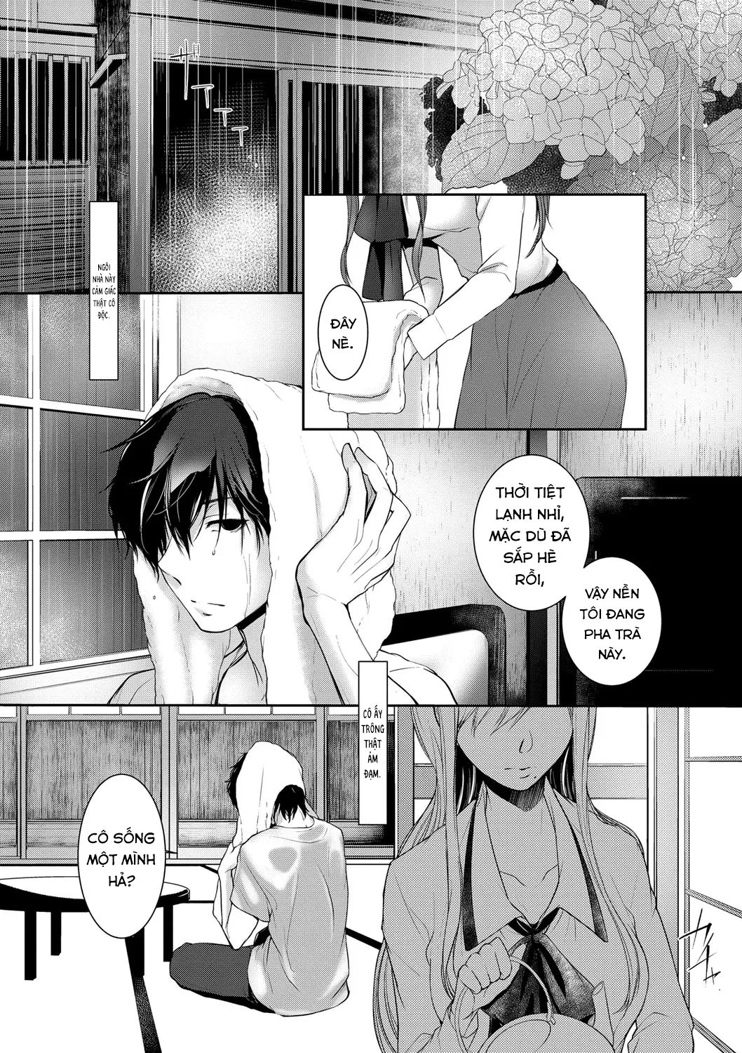 Đọc truyện hentai Một Thoáng Đêm Mưa - Oneshot