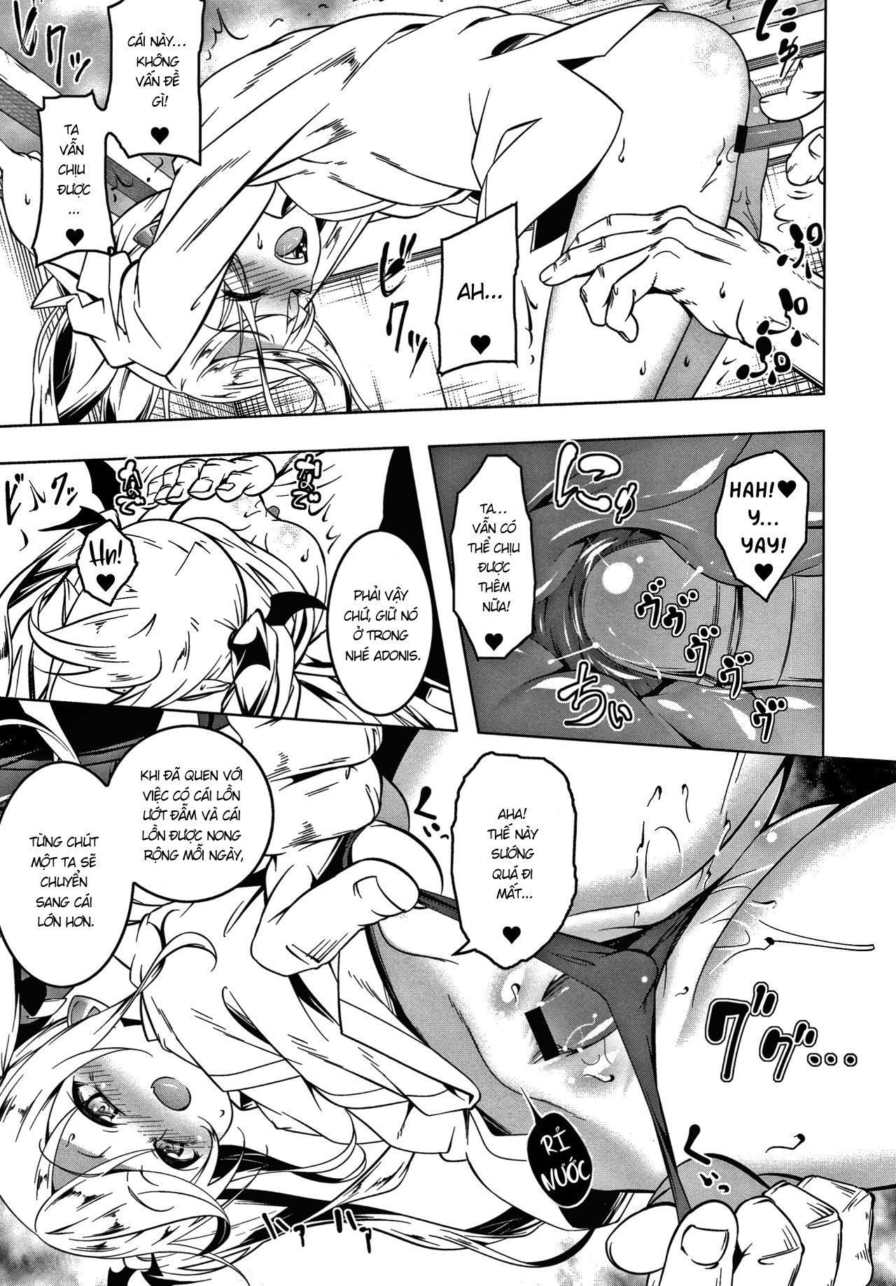 Đọc truyện hentai nhà có 5 nàng succubus - Chap 1