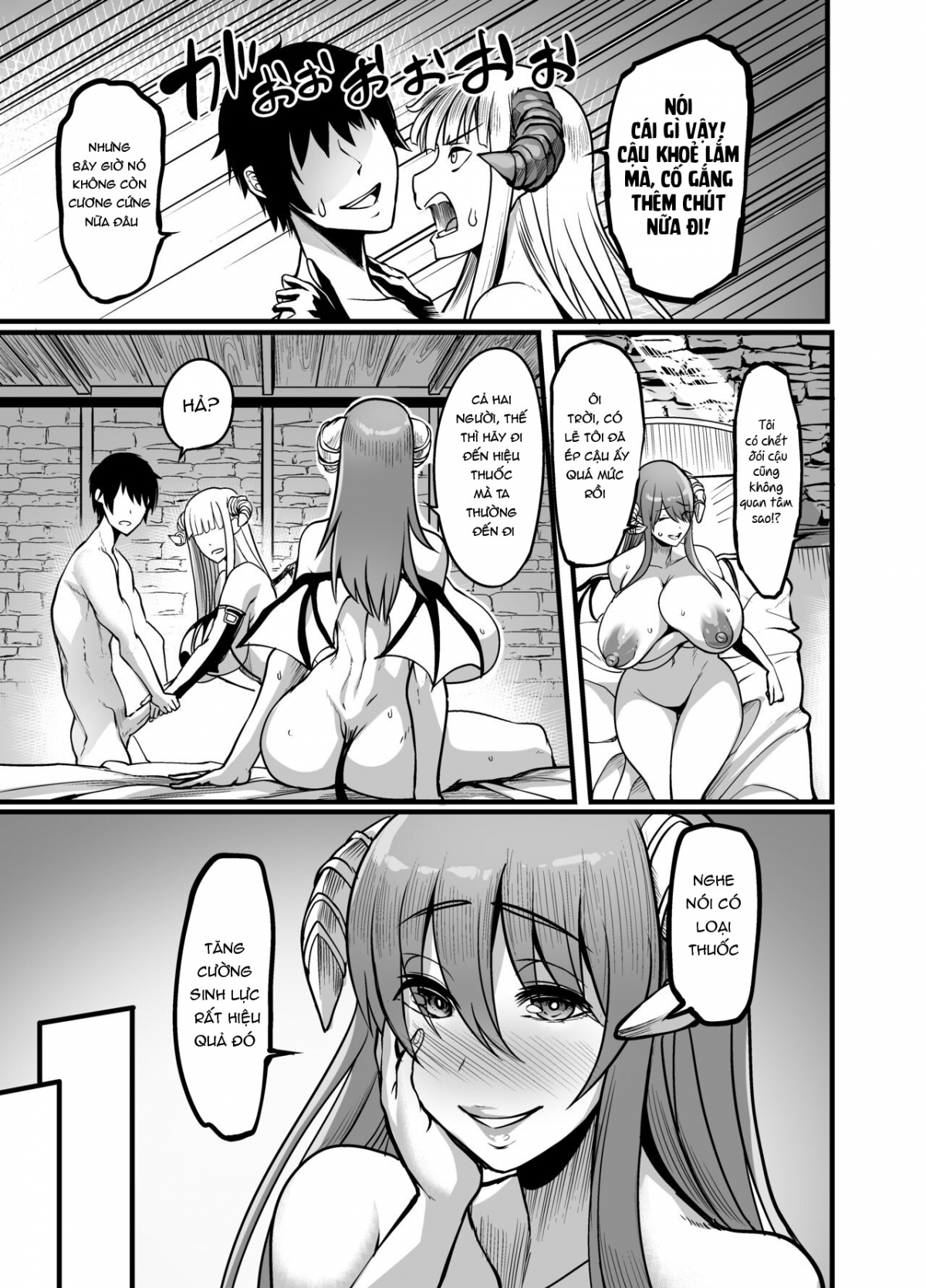 Đọc truyện hentai Chào mừng ngôi làng của nữ chiến binh Succubus - Oneshot.