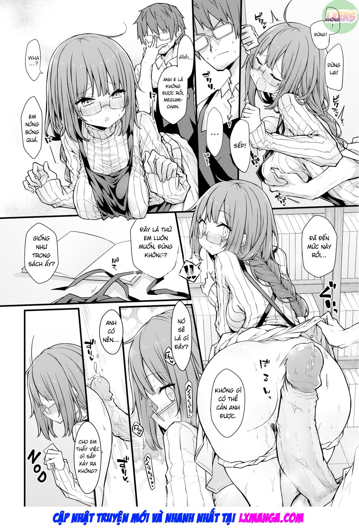 Đọc truyện hentai Bí mật của hiệu sách - Oneshot