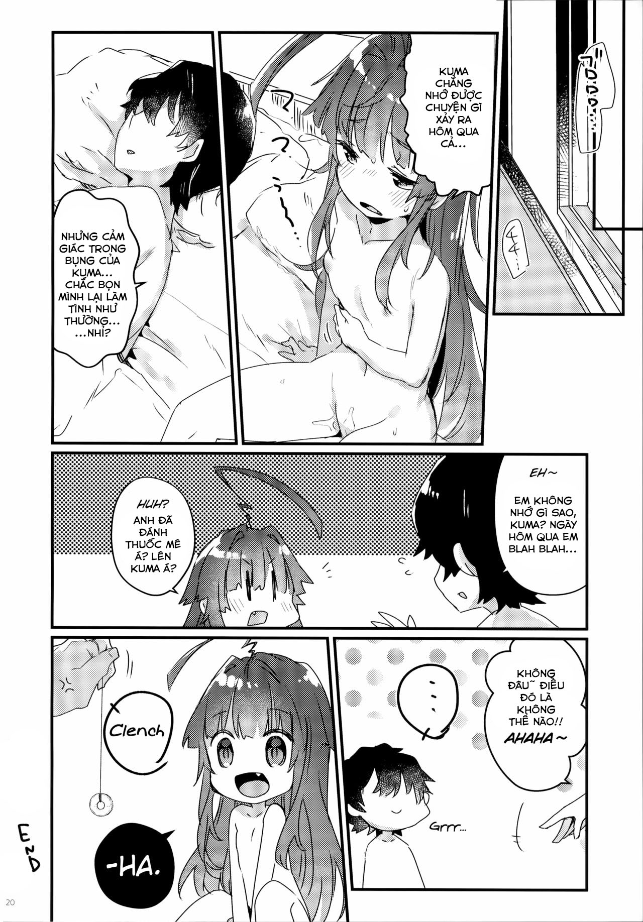 Đọc truyện hentai Zettai Saimin Nante Kakaranai Kuma! - Oneshot