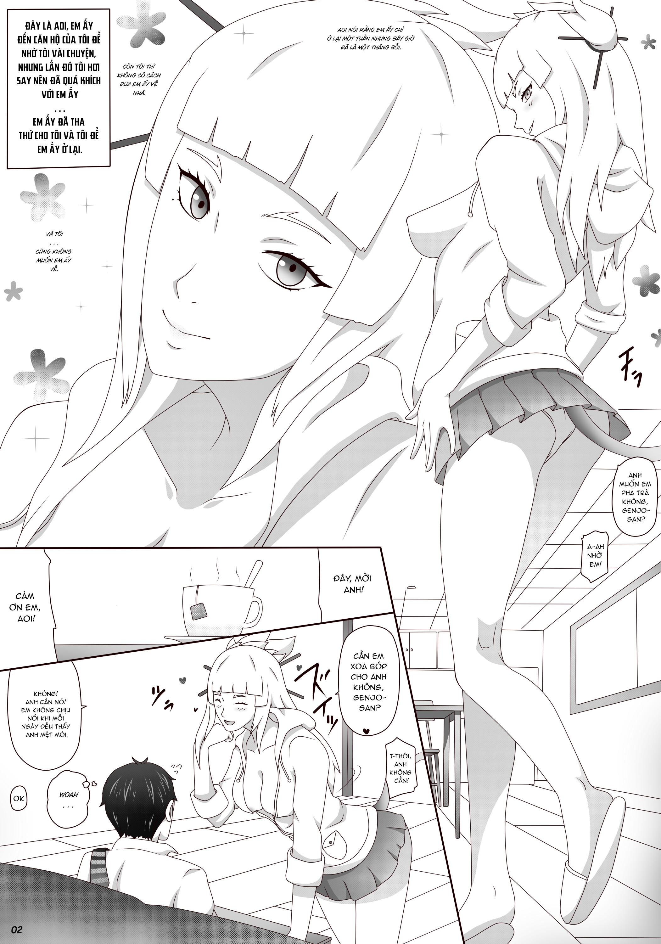 Đọc truyện hentai Aoi muốn có Doujin - Chap 2 (END)