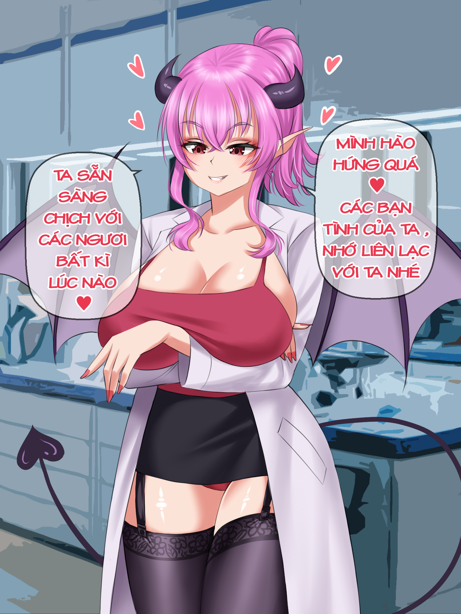 Đọc truyện hentai Ngày xả stress của Succubus - Chap 6: End.