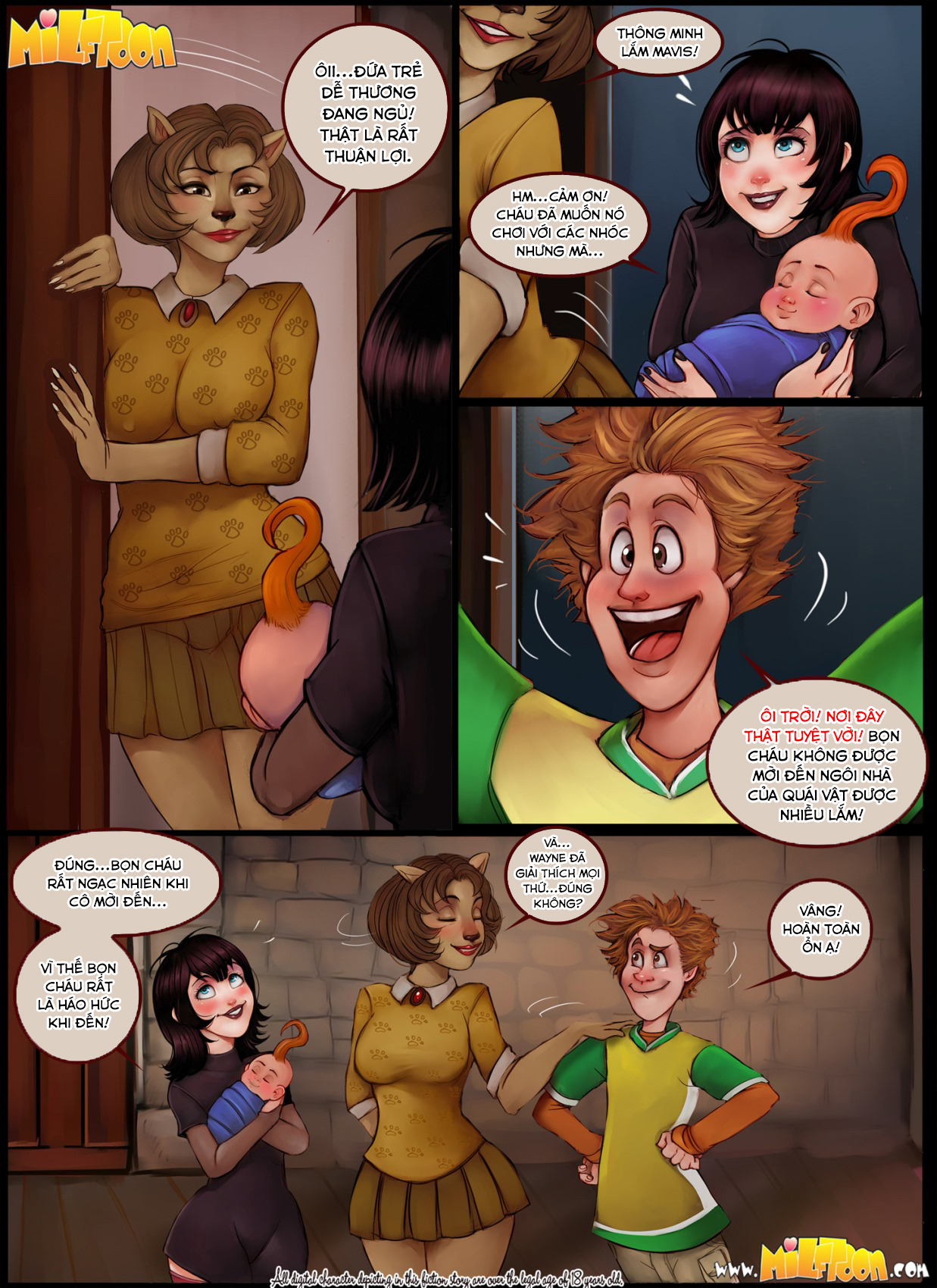 Đọc truyện hentai Transylvania Milf - Chap 1