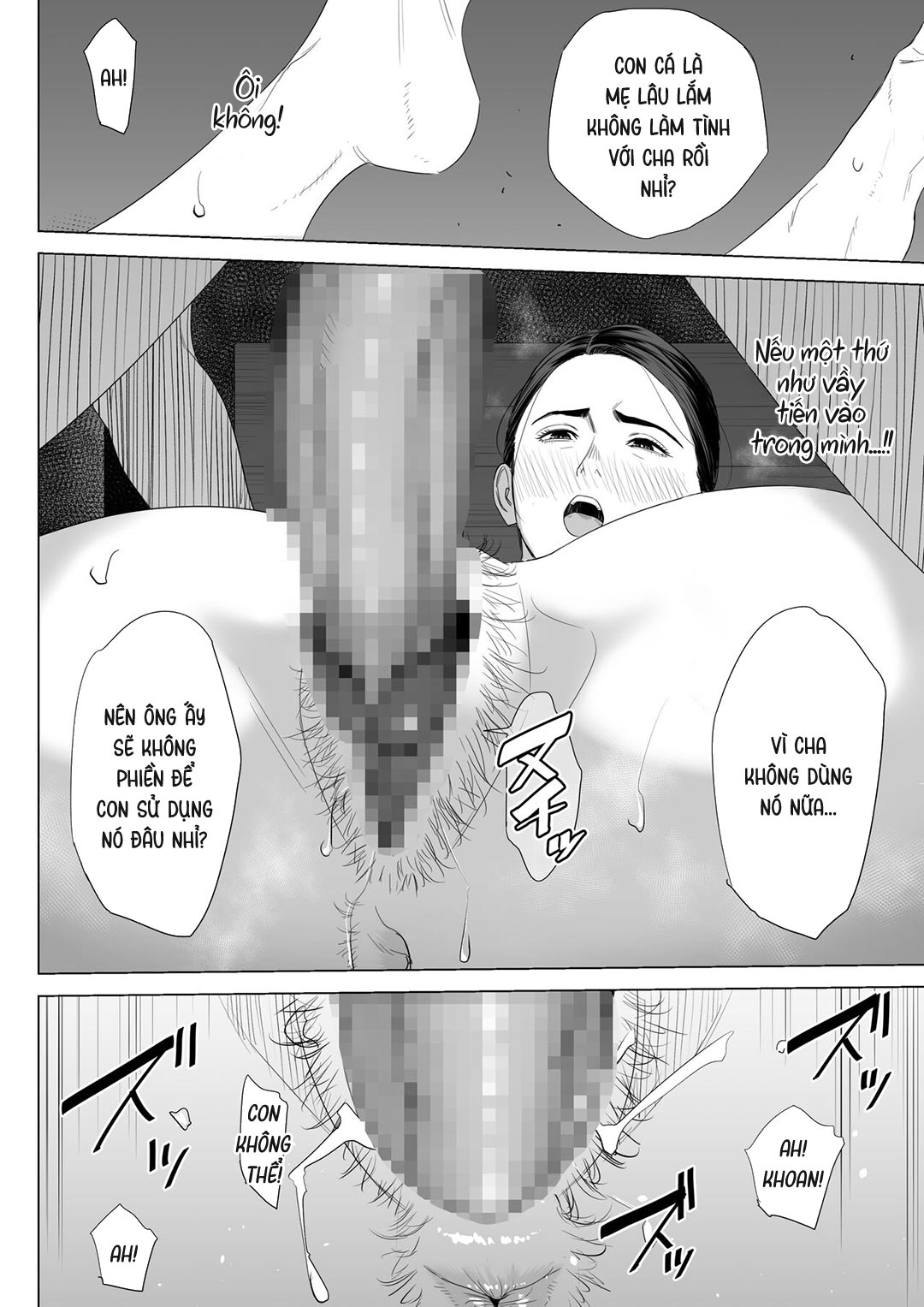 Đọc truyện hentai Mượn nhờ mẹ vợ - Oneshot