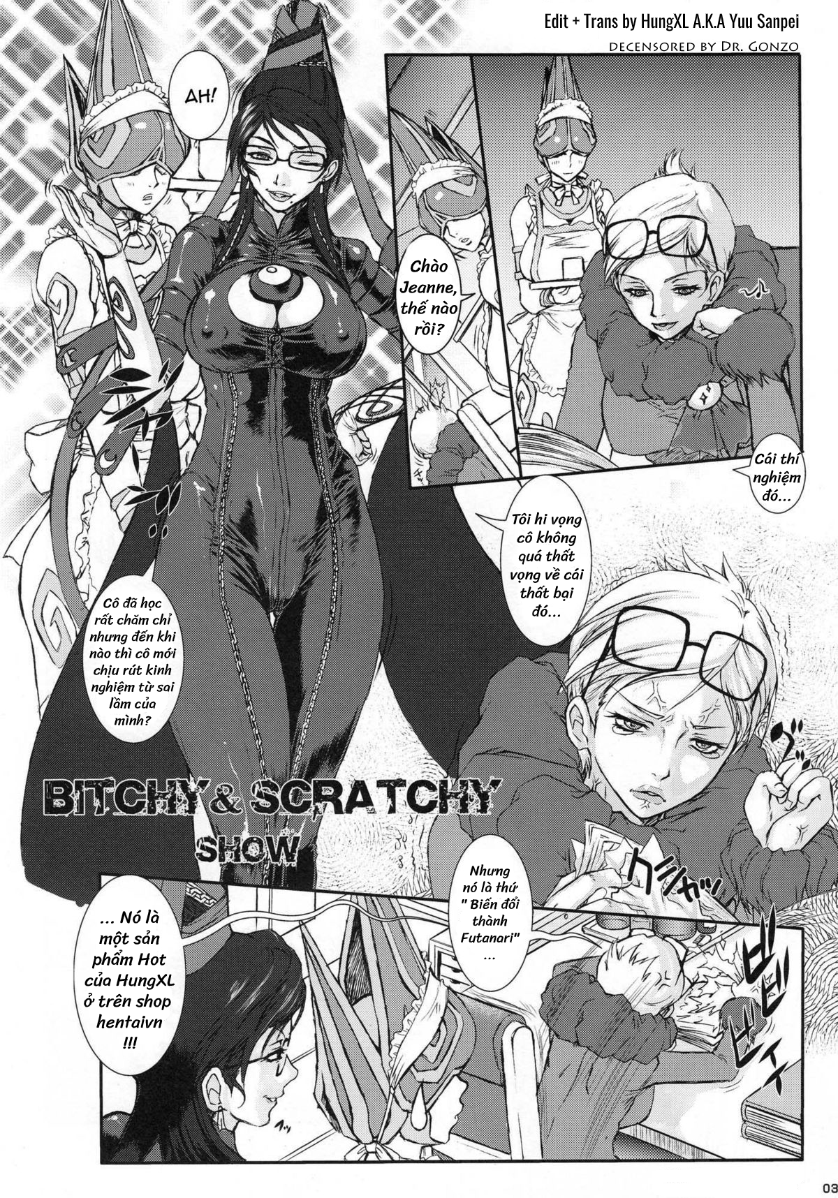 Đọc truyện hentai Bitch & Fetish ( BAYONETTA ) - Chap 2 (END)