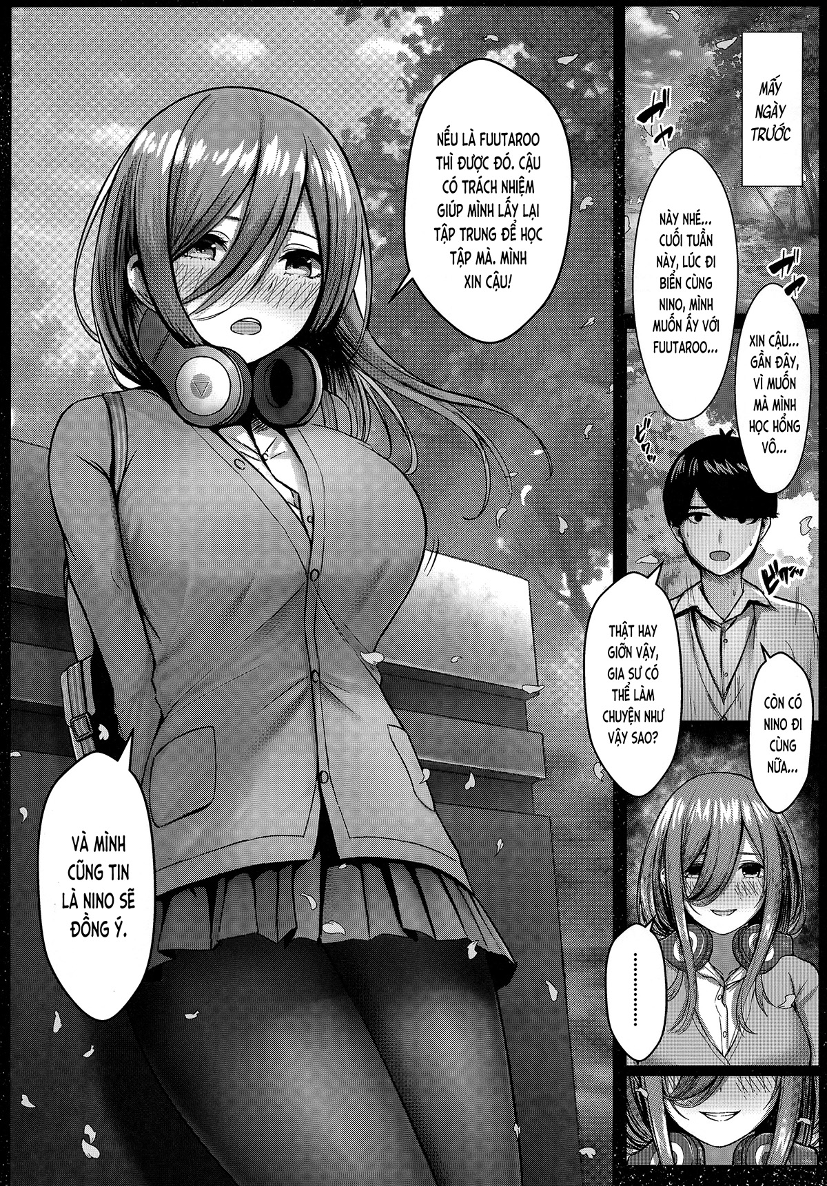 Đọc truyện hentai Hãy chọn cho công bằng! (Gotoubun no Hanayome) - Ch. 1