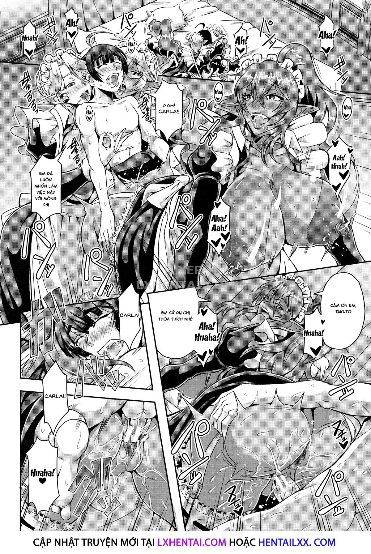 Đọc truyện hentai Elf Harem Story - Chap 4