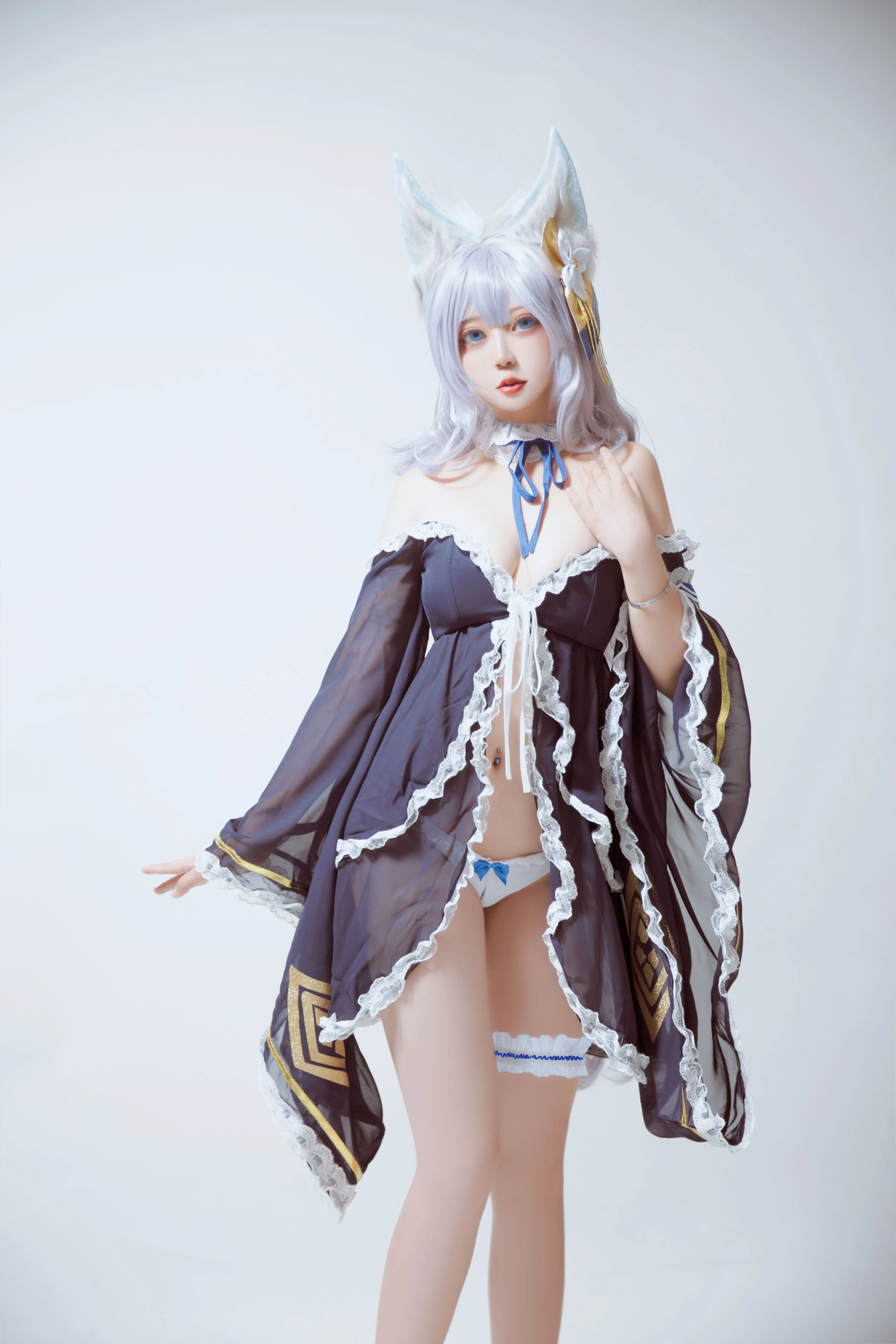 Đọc truyện hentai Tuyển tập Albums siêu phẩm Cosplay - Chap 585 - Ruby dip sauce Meimei - Azur Lane Shinano painter pajamas